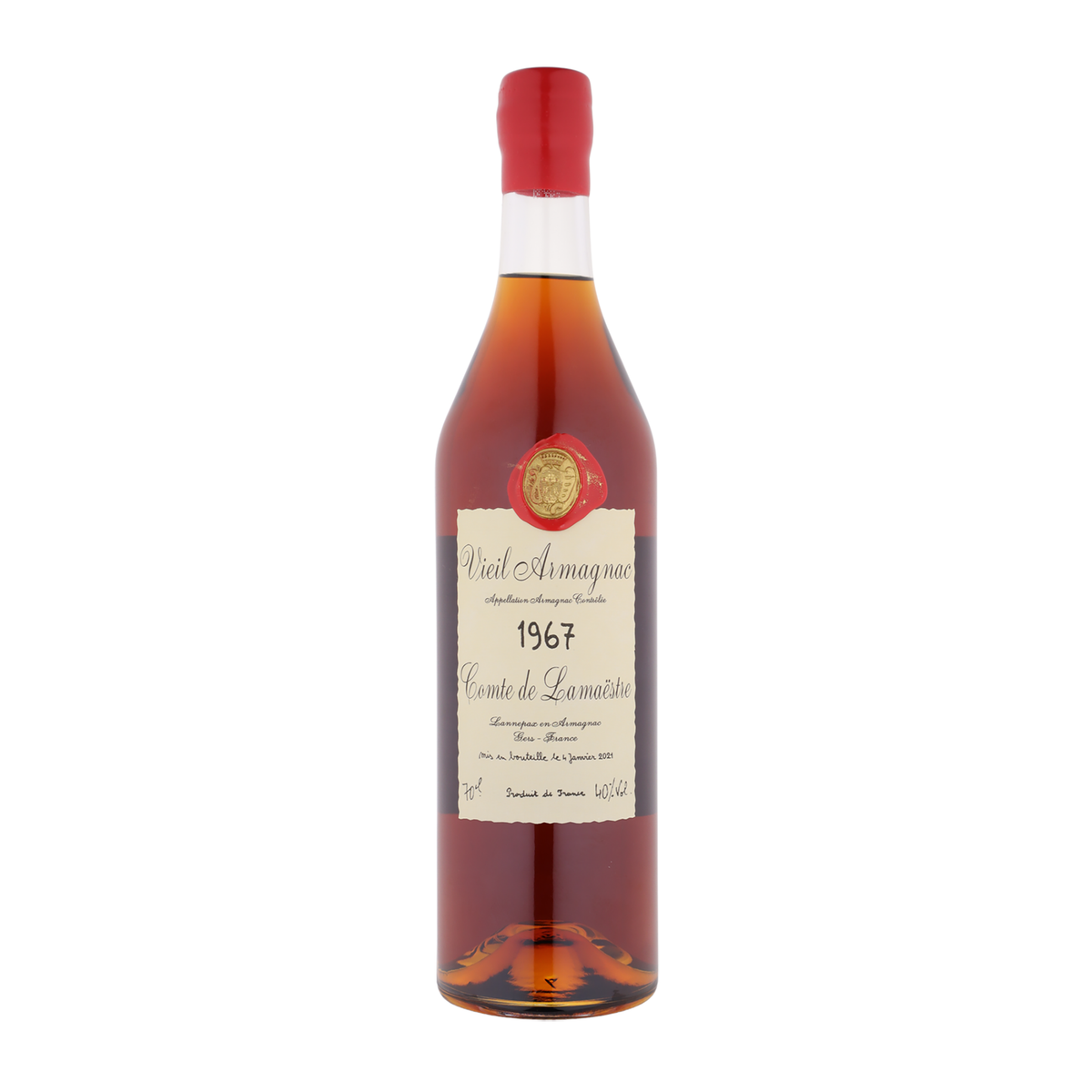 全国特級 Bas Armagnac Domaine de Lascourreges 1967 45度 あたたか 700mlmise en bo