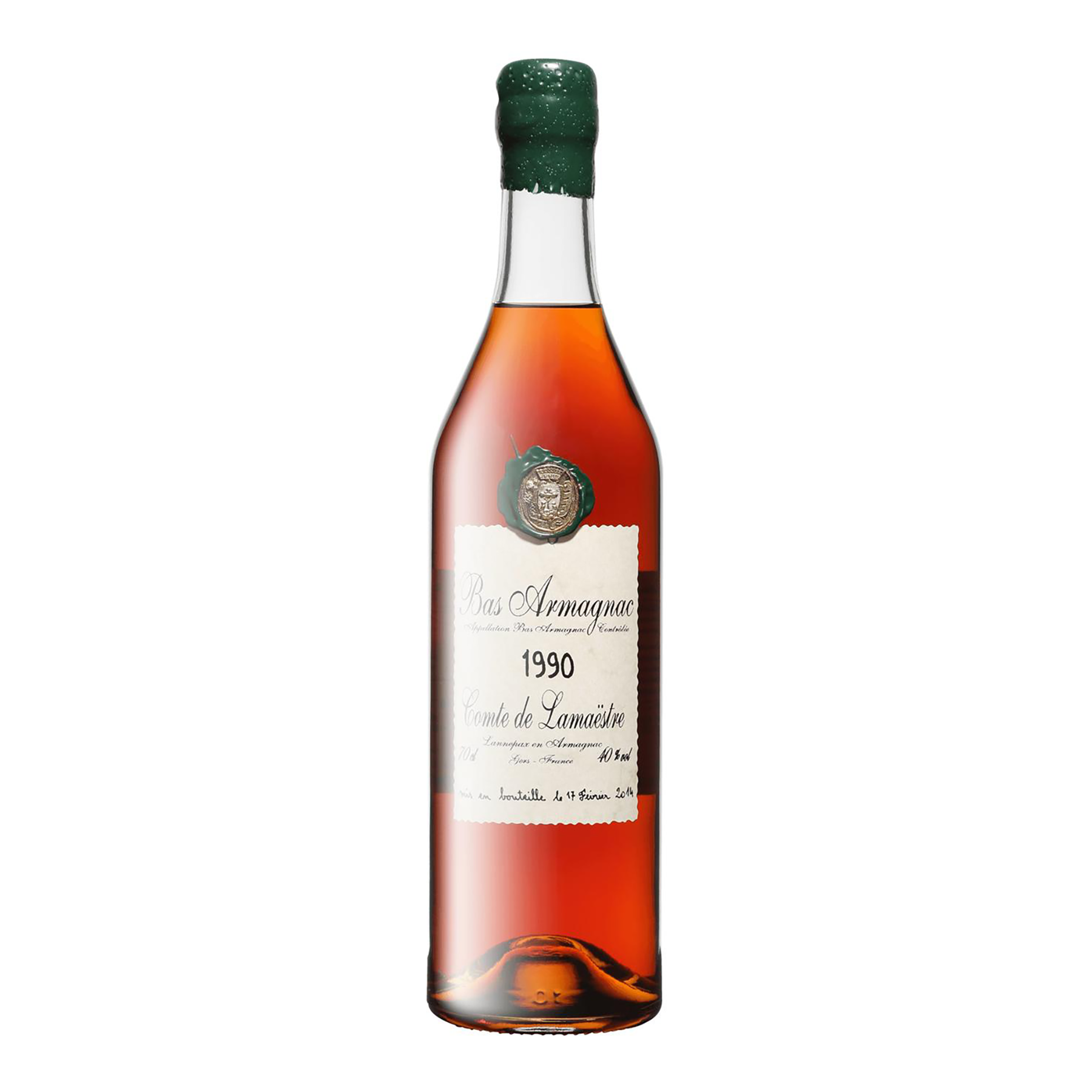 Comte de Lamaestre Bas-Armagnac 1990 700ml - Kent Street Cellars