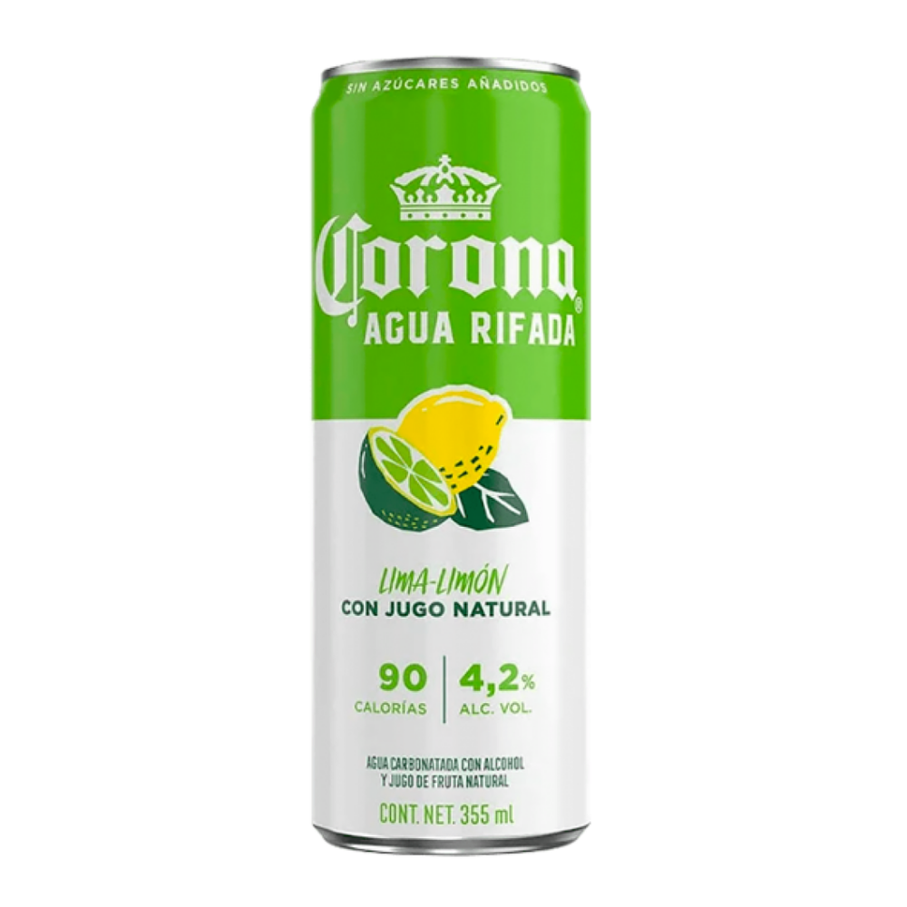 Corona Agua Rifada Lemon & Lime Hard Seltzer (4 Pack) - Kent Street Cellars