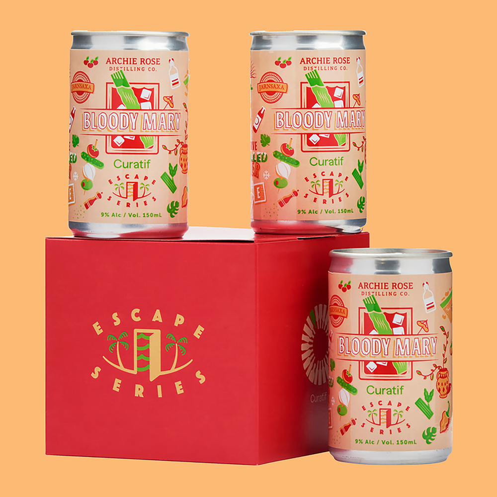 Curatif Escape Series Archie Rose Bloody Mary (Case) - Kent Street Cellars