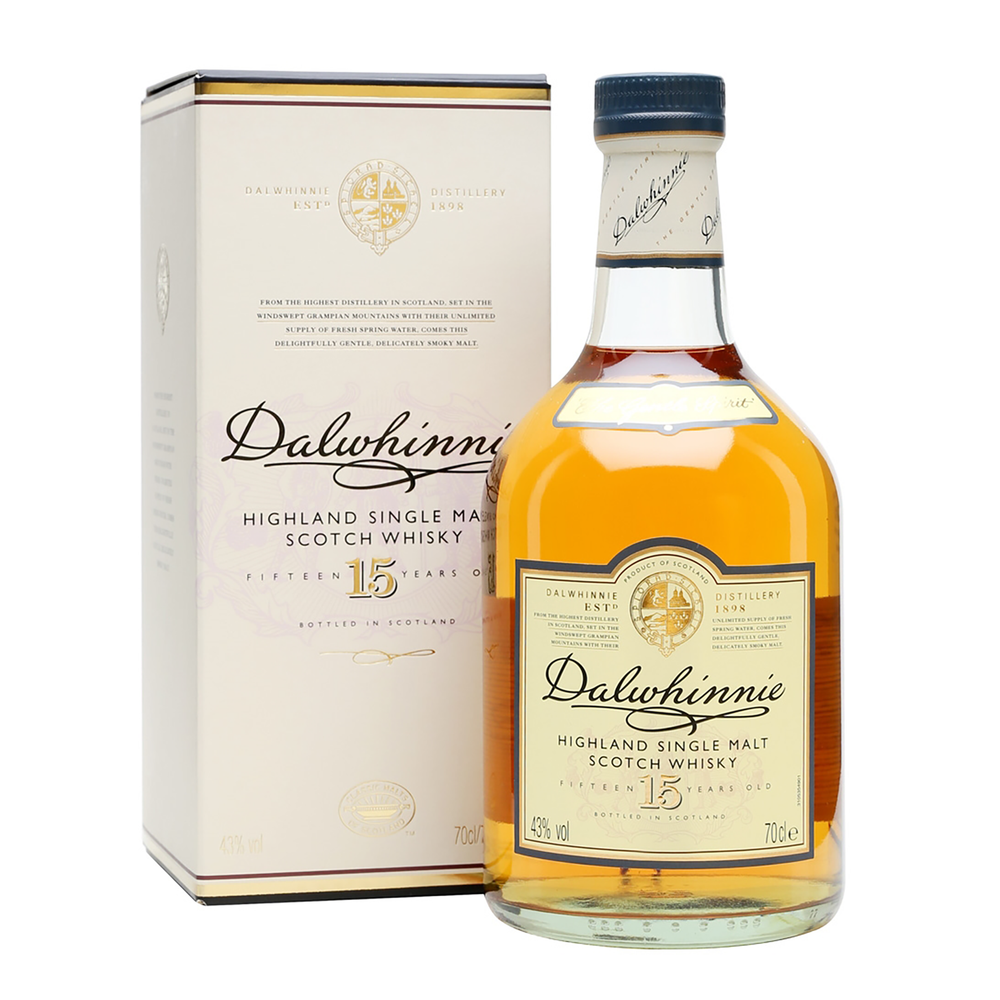 Dalwhinnie 15 Year Old Single Malt Scotch Whisky 700ml - Kent Street Cellars