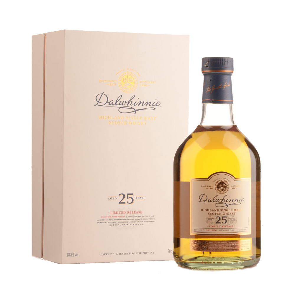 Dalwhinnie 25 Year Old Cask Strength Single Malt Scotch Whisky 700ml - Kent Street Cellars