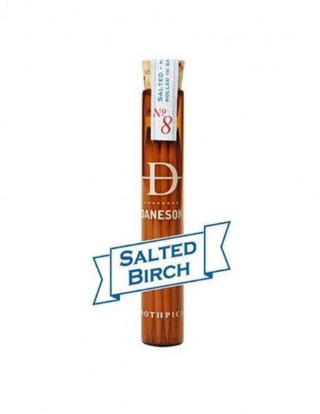 Daneson Flavoured Toothpicks Salted Birch No.8 - Kent Street Cellars