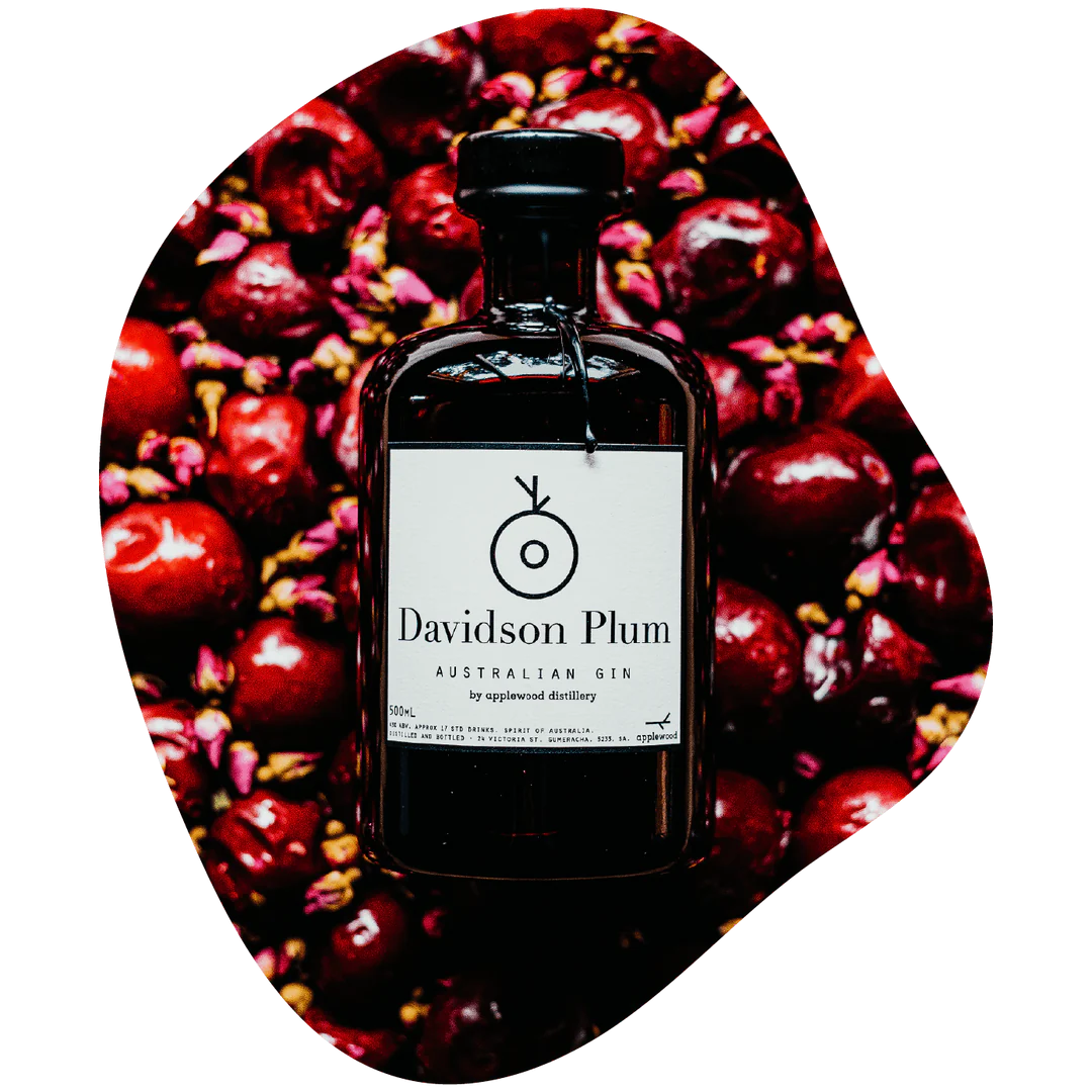 Applewood Davidson Plum Gin 500ml Kent Street Cellars