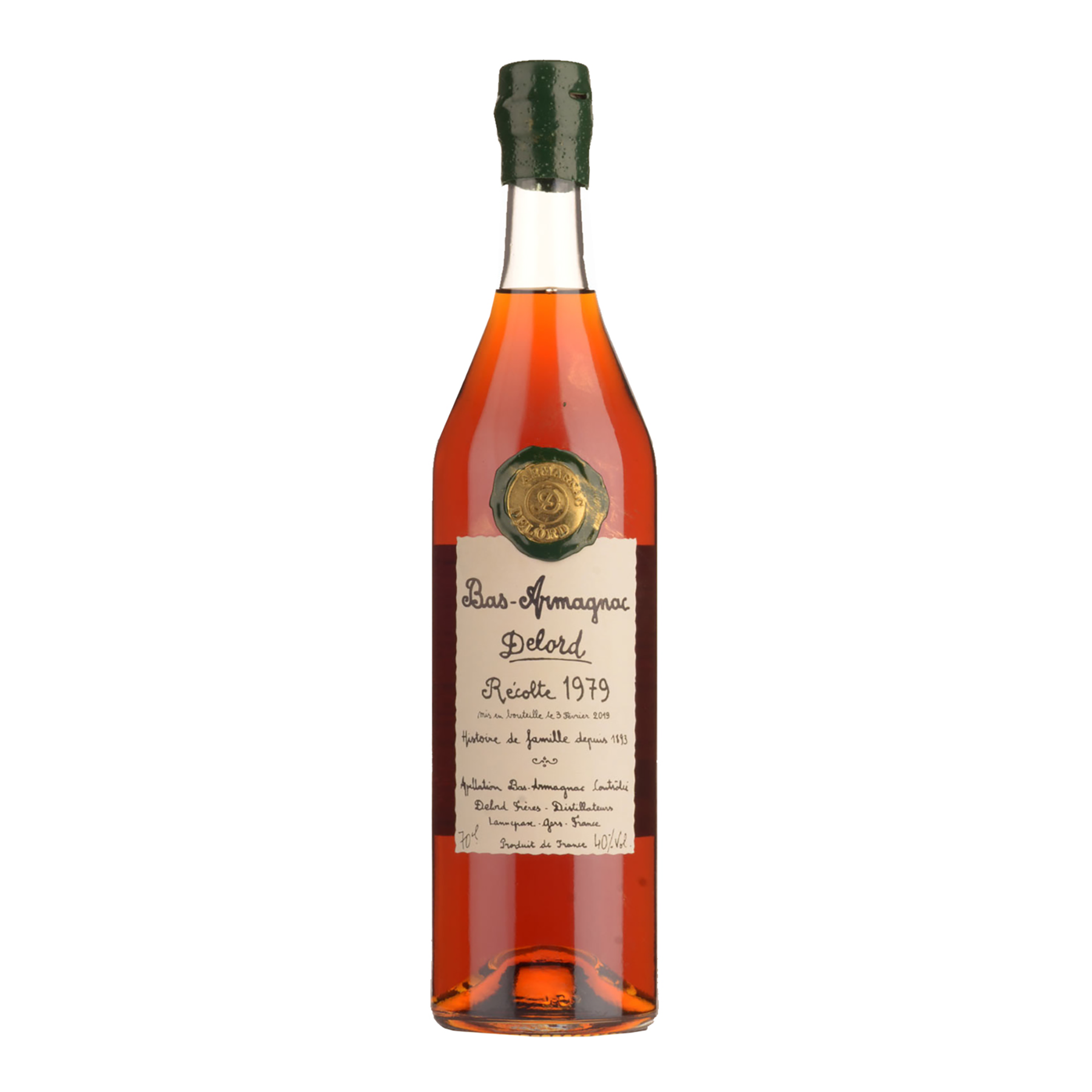 Delord Armagnac-Tenareze  1979 700ml - Kent Street Cellars