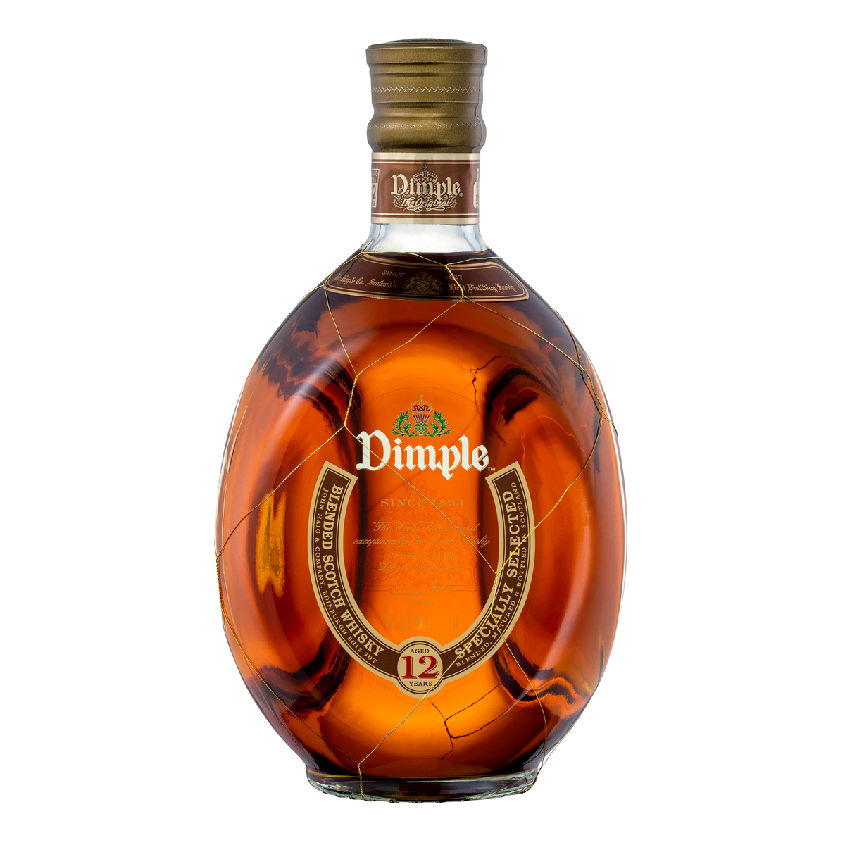 Dimple 12 Year Old Blended Scotch Whisky 700mL - Kent Street Cellars