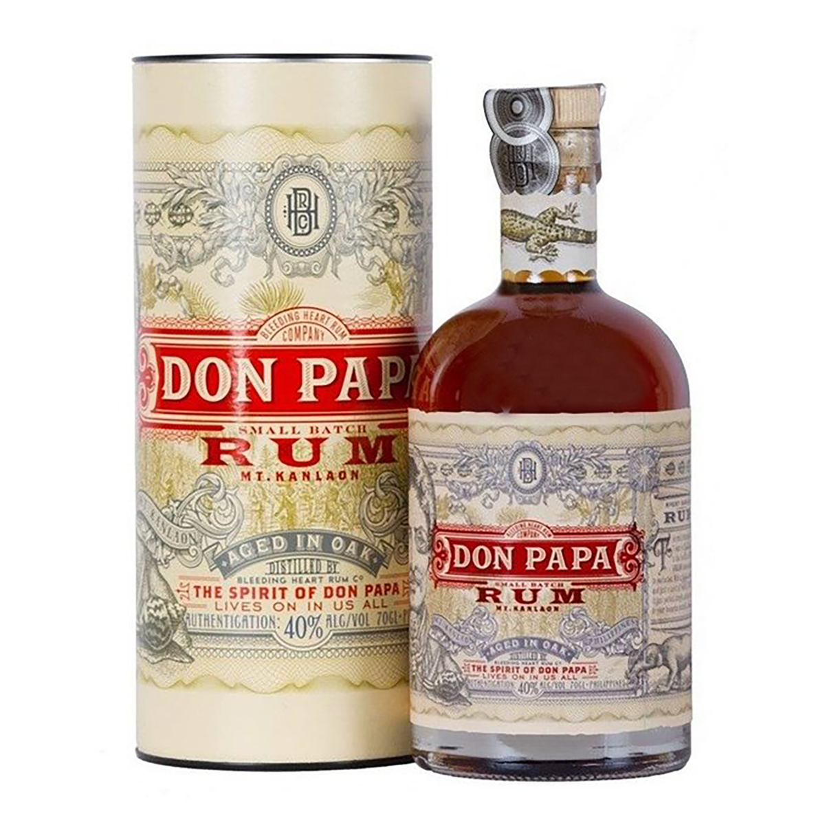 Don Papa Small Batch Rum 700ml - Kent Street Cellars