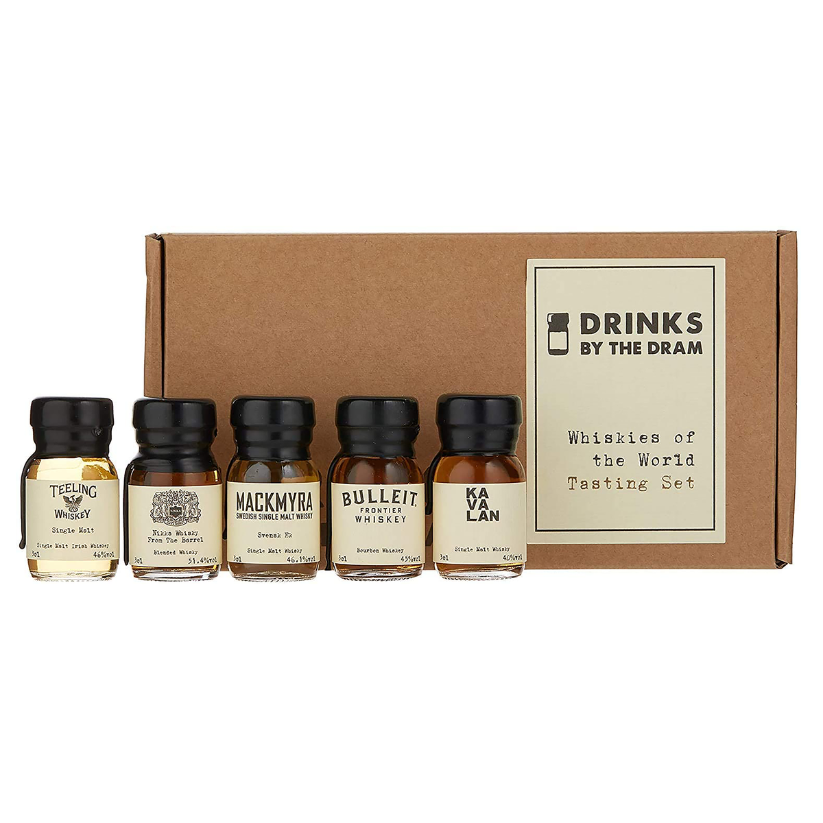 Drinks by the Dram Whiskies of the World Tasting Set - Kent Street Cellars