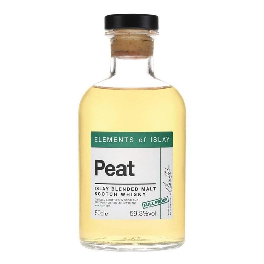 Elements of Islay Peat Full Proof Cask Strength Blended Malt Scotch Whisky 500ml - Kent Street Cellars