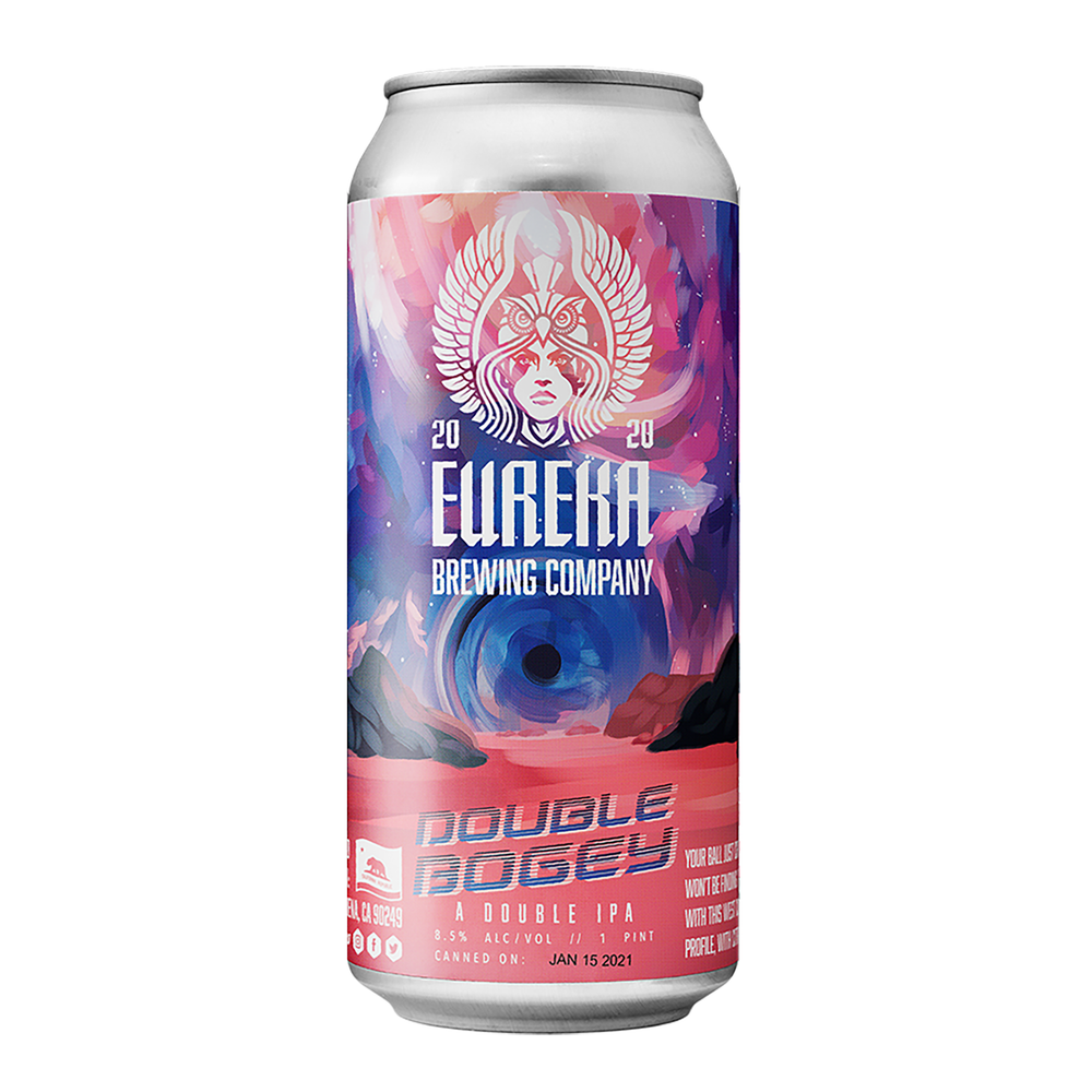 Eureka Brewing Co. Double Bogey West Coast DIPA (Can) - Kent Street Celalrs