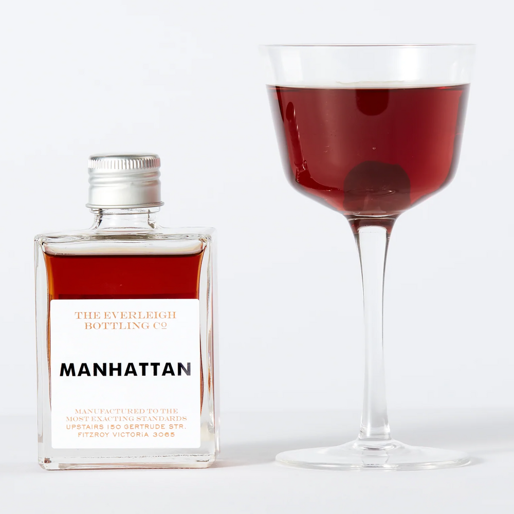 The Everleigh Manhattan Cocktail + Glasses Set - Kent Street Cellars