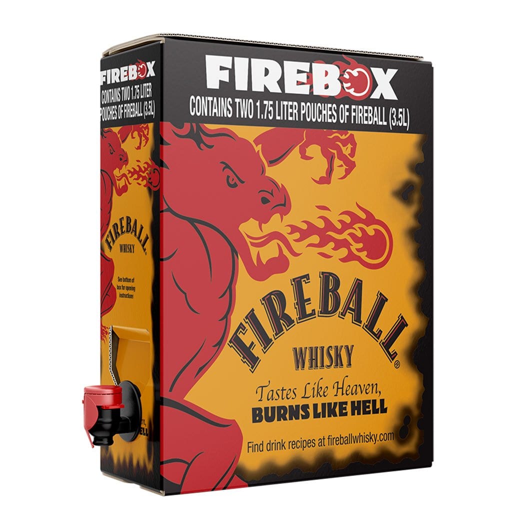 Fireball Firebox Cinnamon Whisky 3.5L - Kent Street Cellars
