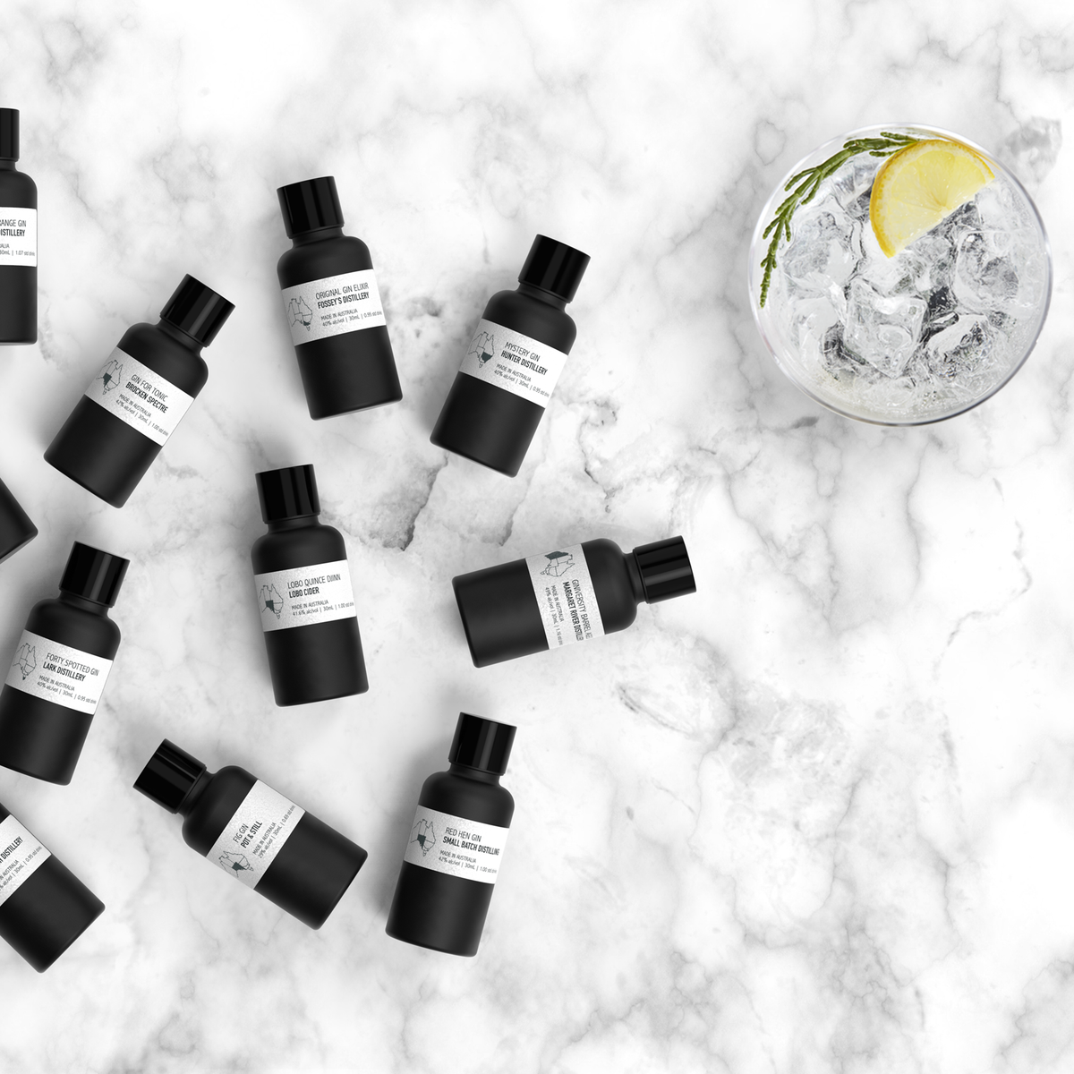 Flight of the Juniper Possum - Australian Gin Tasting Set - Kent Street Cellars