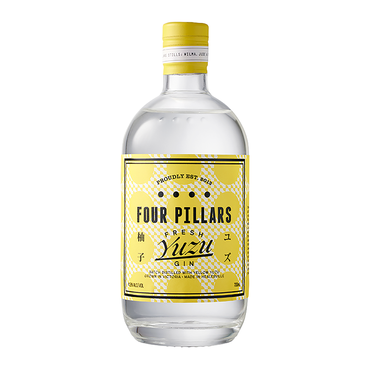 Four Pillars Fresh Yuzu Gin 700ml - Kent Street Cellars