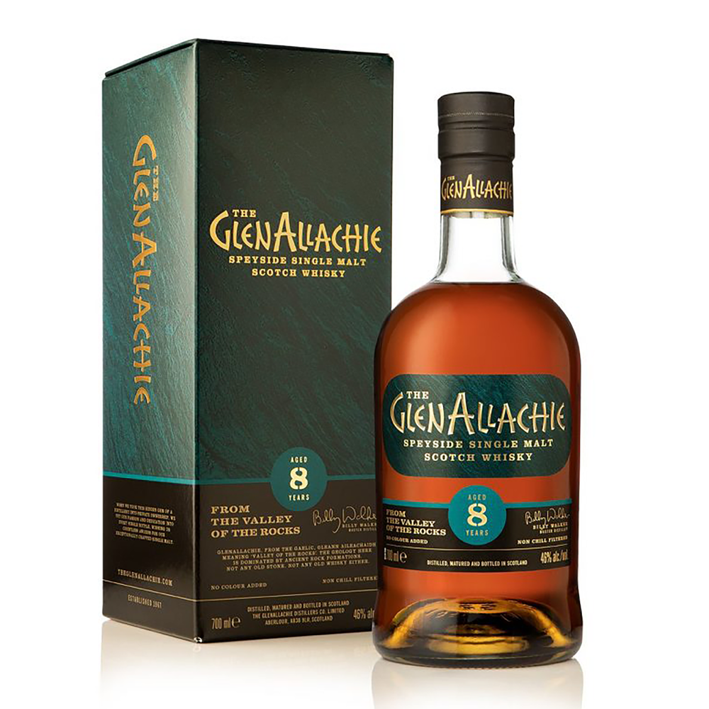 GlenAllachie 8 Year Old Single Malt Scotch Whisky 700ml - Kent Street Cellars