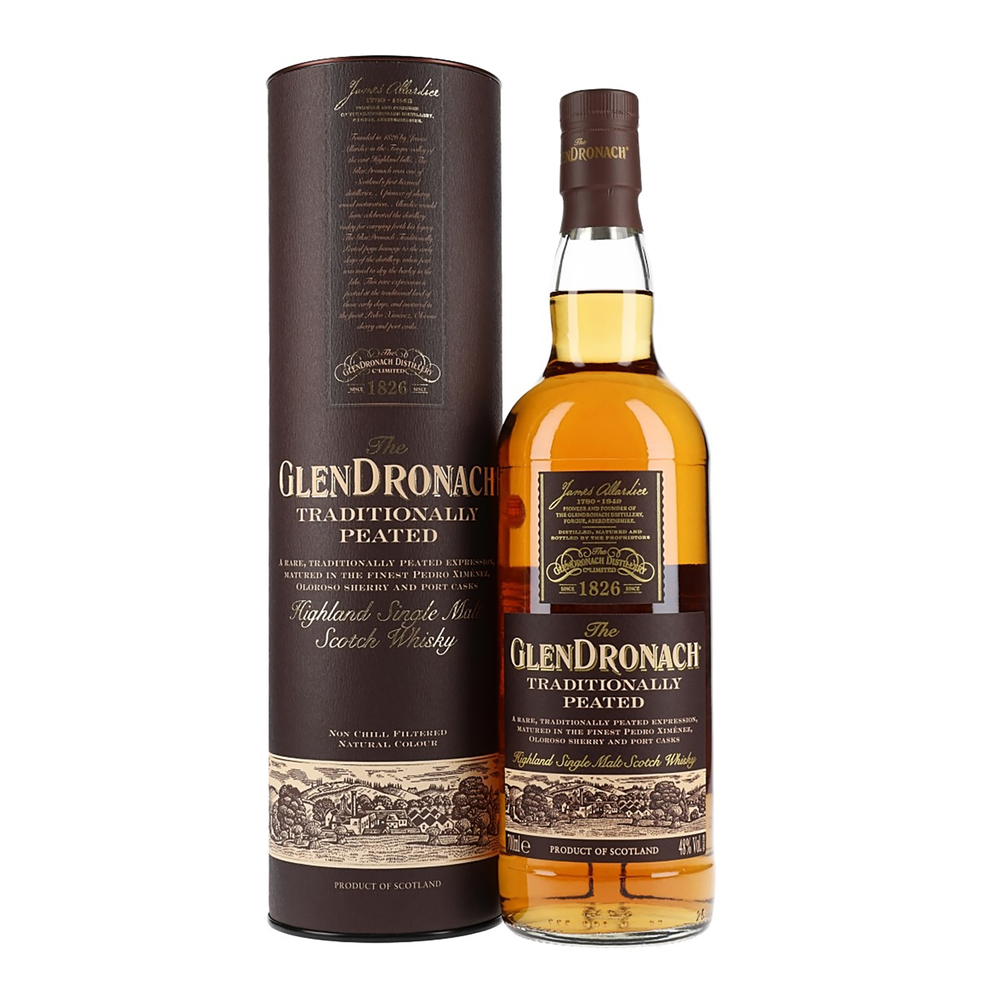 Glendronach Traditionally Peated Single Malt Scotch Whisky 700ml - Kent Street Cellars