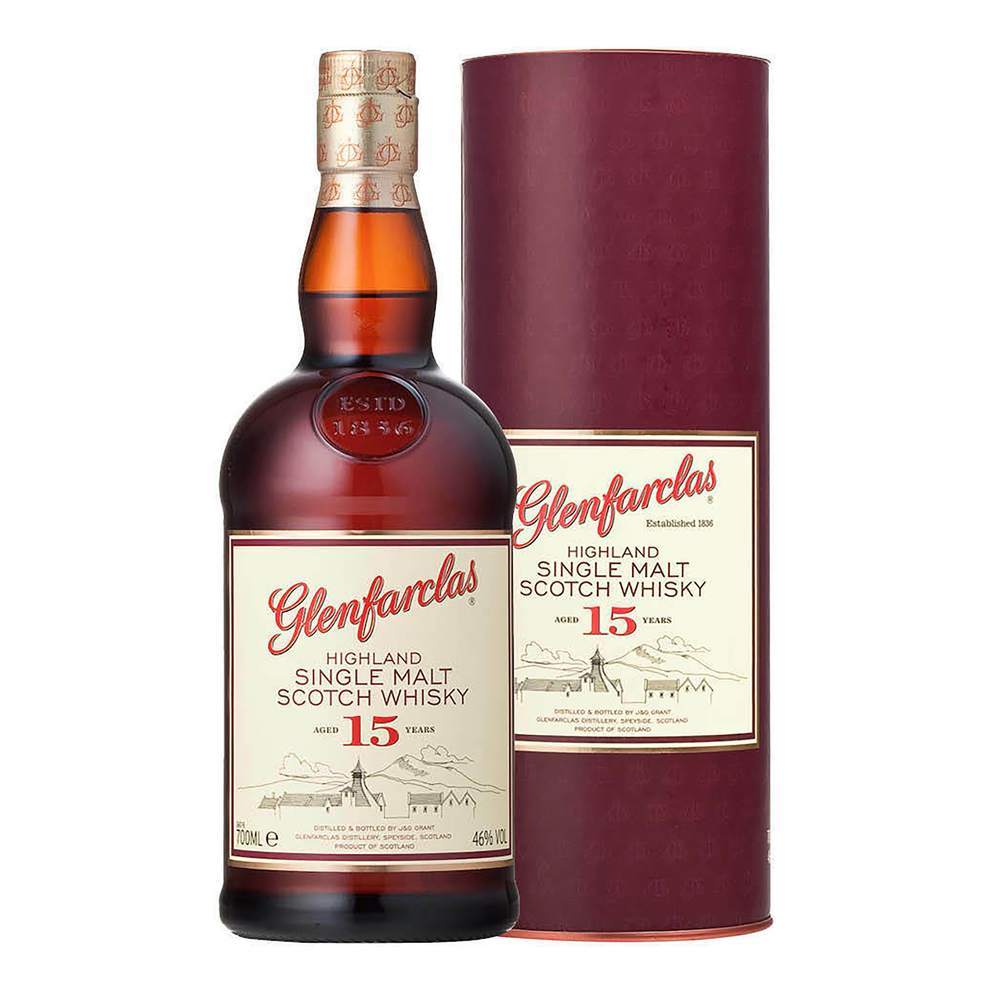 Glenfarclas 15 Year Old Single Malt Scotch Whisky 700ml - Kent Street Cellars