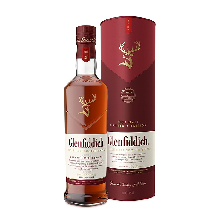 Glenfiddich Malt Master's Sherry Cask Single Malt Scotch Whisky 700ml