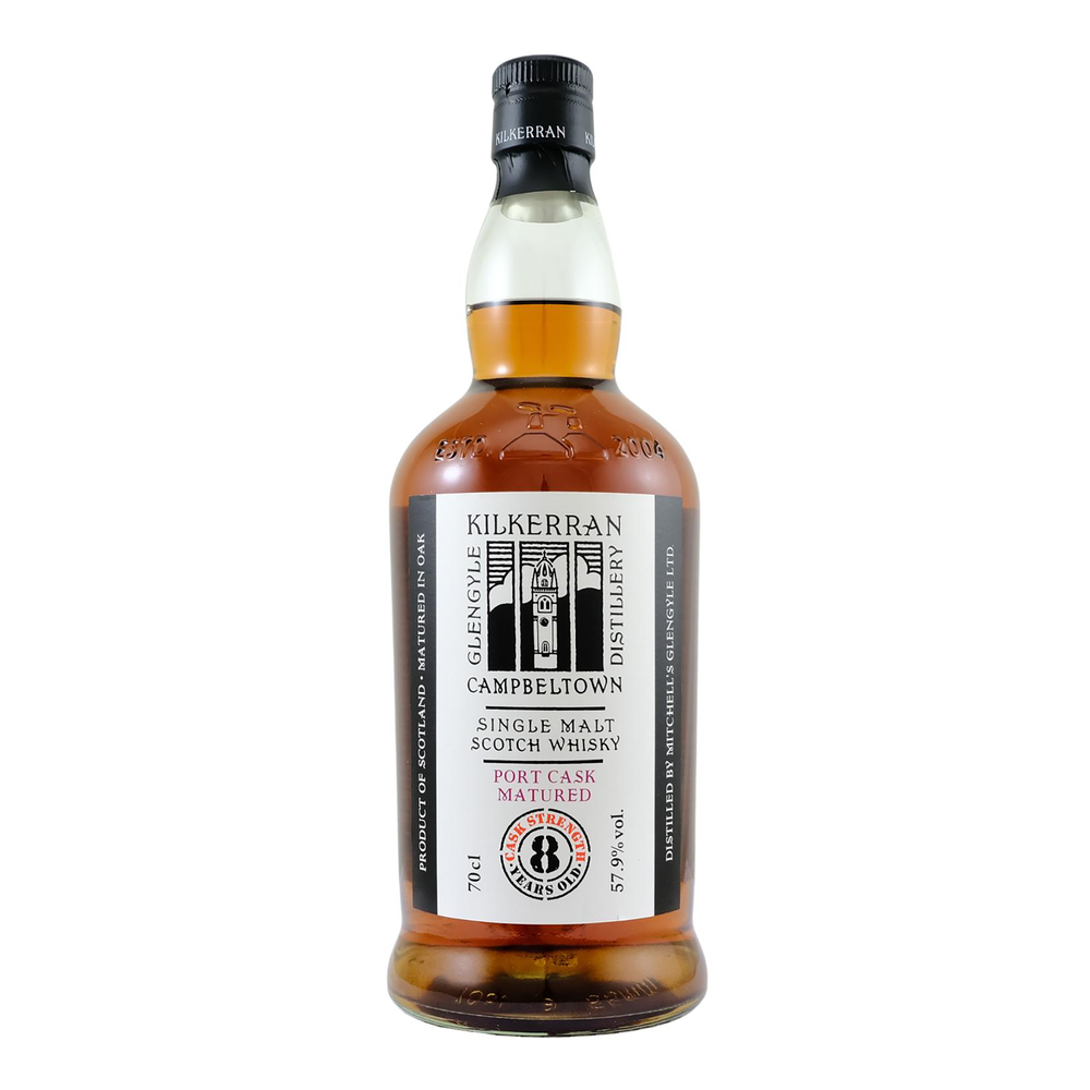 Glengyle Distillery Kilkerran 8 Year Old Cask Strength Port Cask Matured Scotch Whisky 700ml - Kent Street Cellars