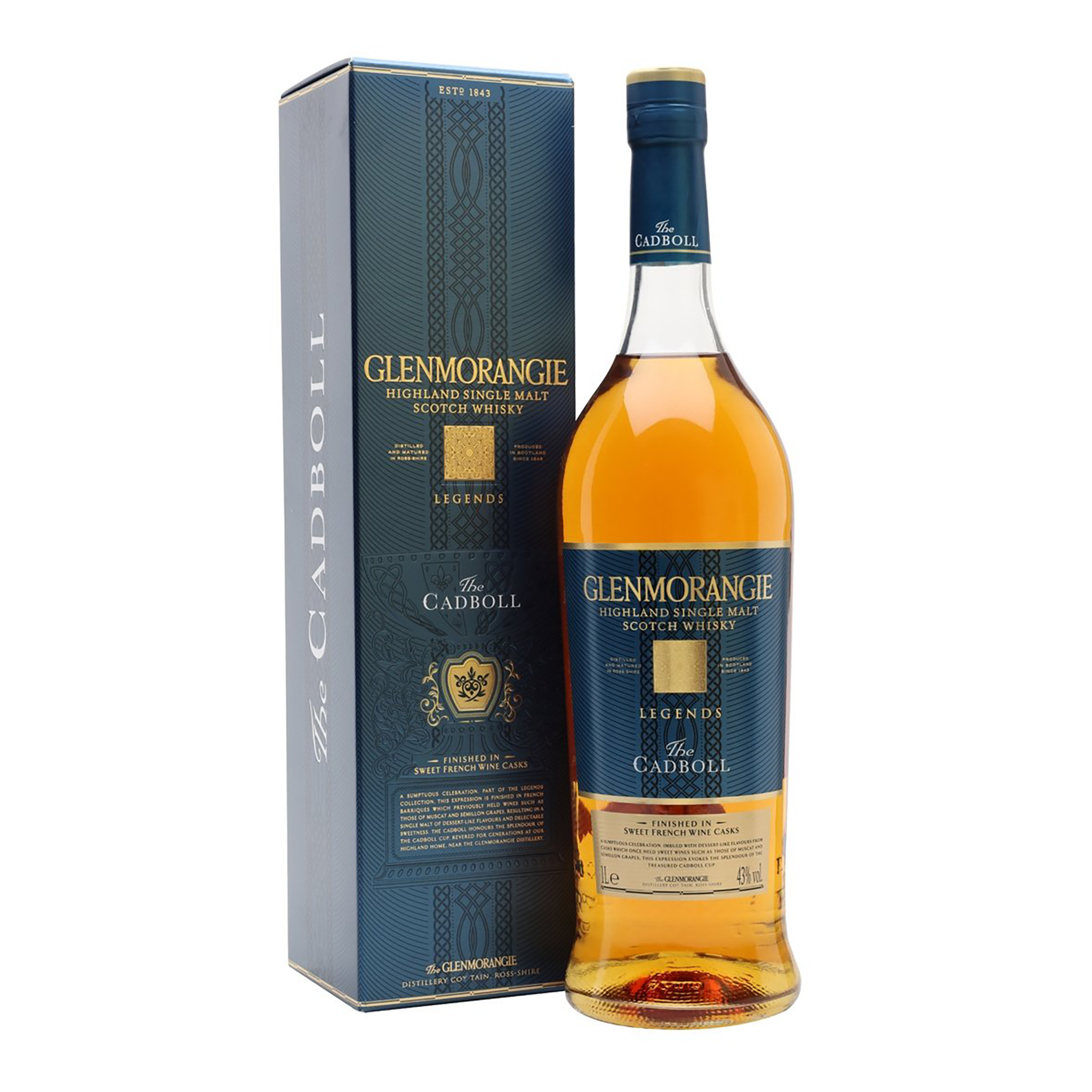 Glenmorangie Legends The Cadboll Single Malt Scotch Whisky 1L - Kent Street Cellars