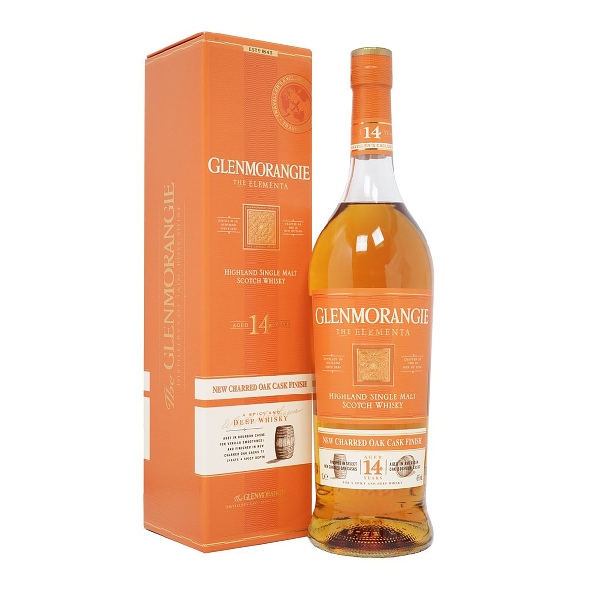 Glenmorangie The Elementa 14 Year Old Single Malt Scotch Whisky 1L - Kent Street Cellars