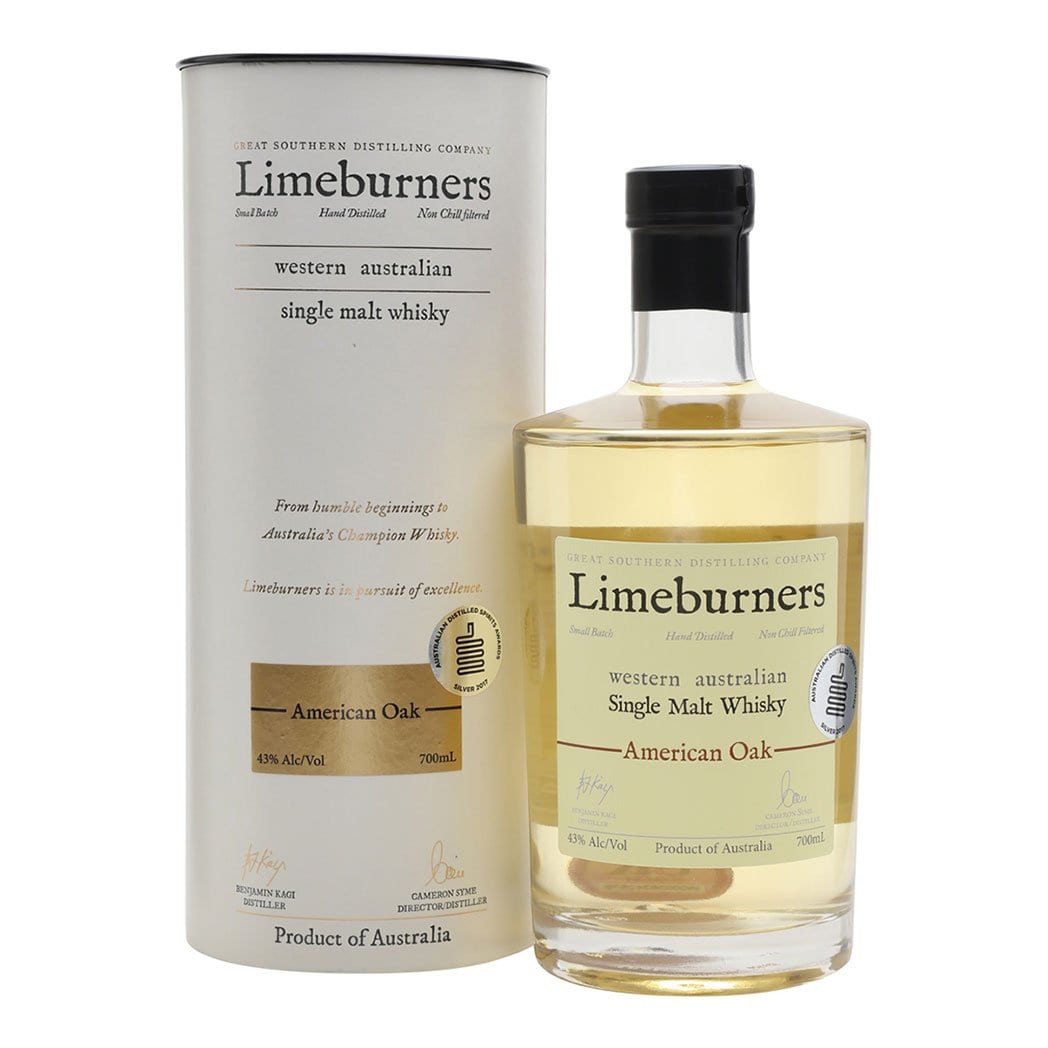 Great Southern Distillery Limeburners American Oak Single Malt Whisky 700ml - Kent Street Cellars