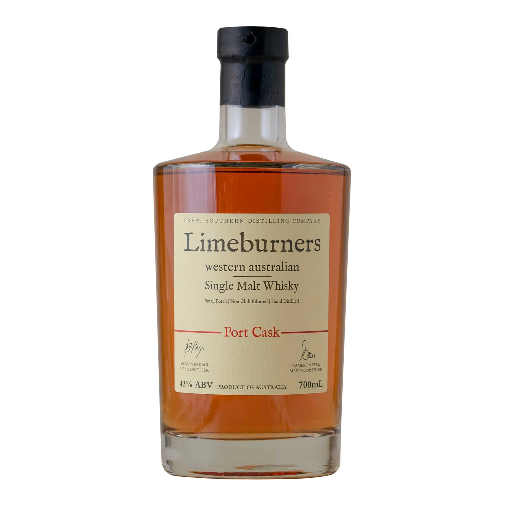 Great Southern Distillery Limeburners Port Cask Single Malt Australian Whisky 700ml