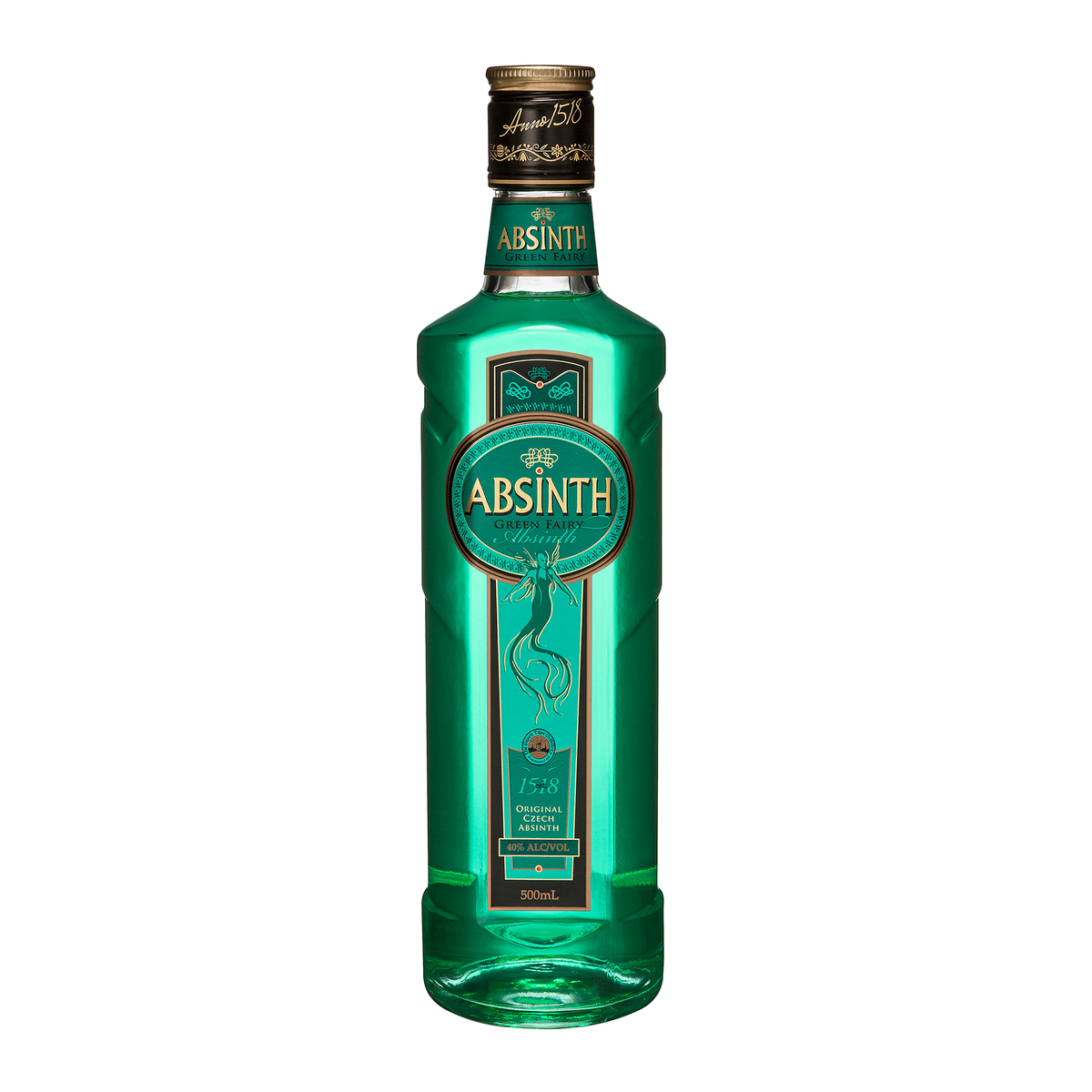 Green Fairy Absinth 40% 500ml - Kent Street Cellars