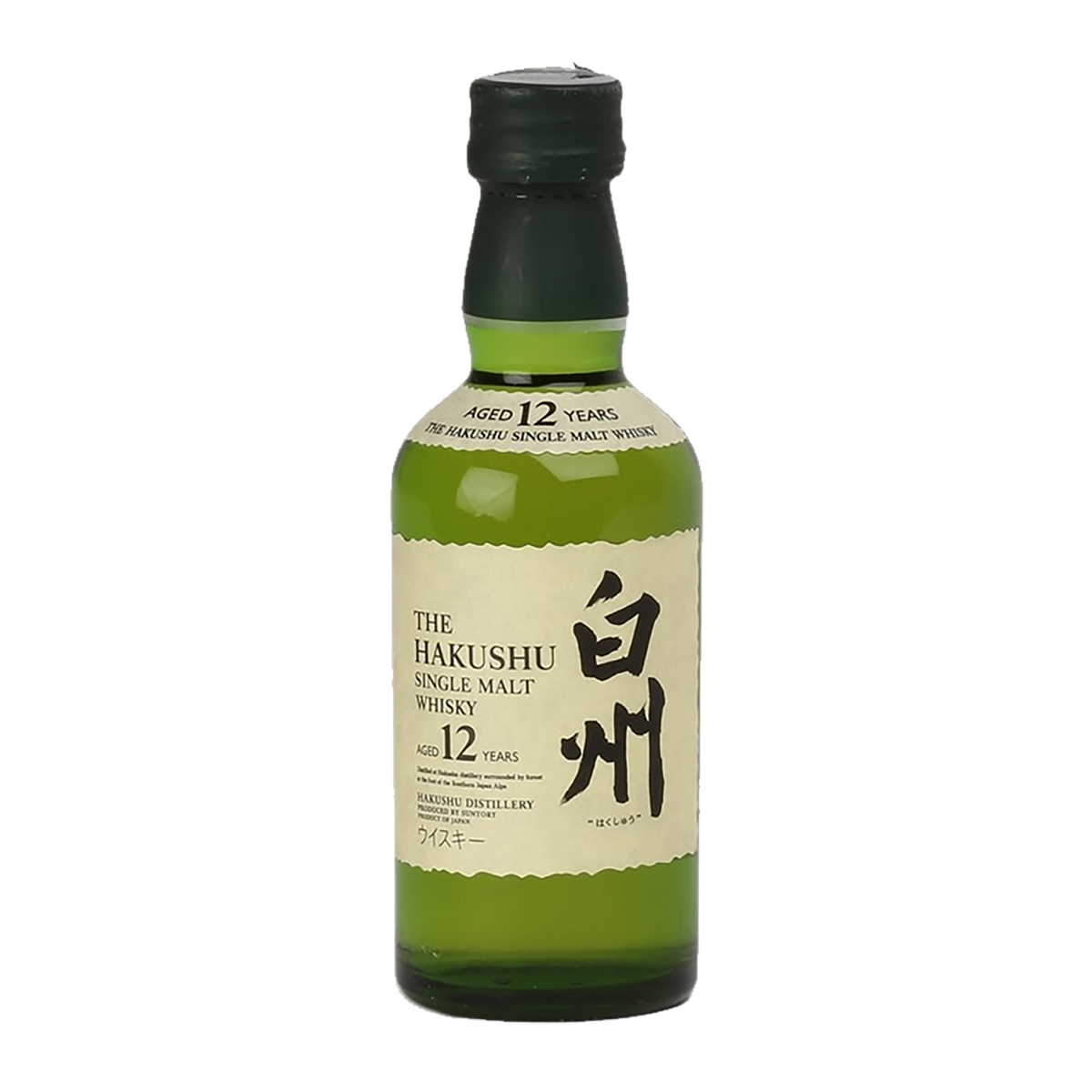 Hakushu 12 Year Old Single Malt Japanese Whisky 50ml - Kent Street Cellars