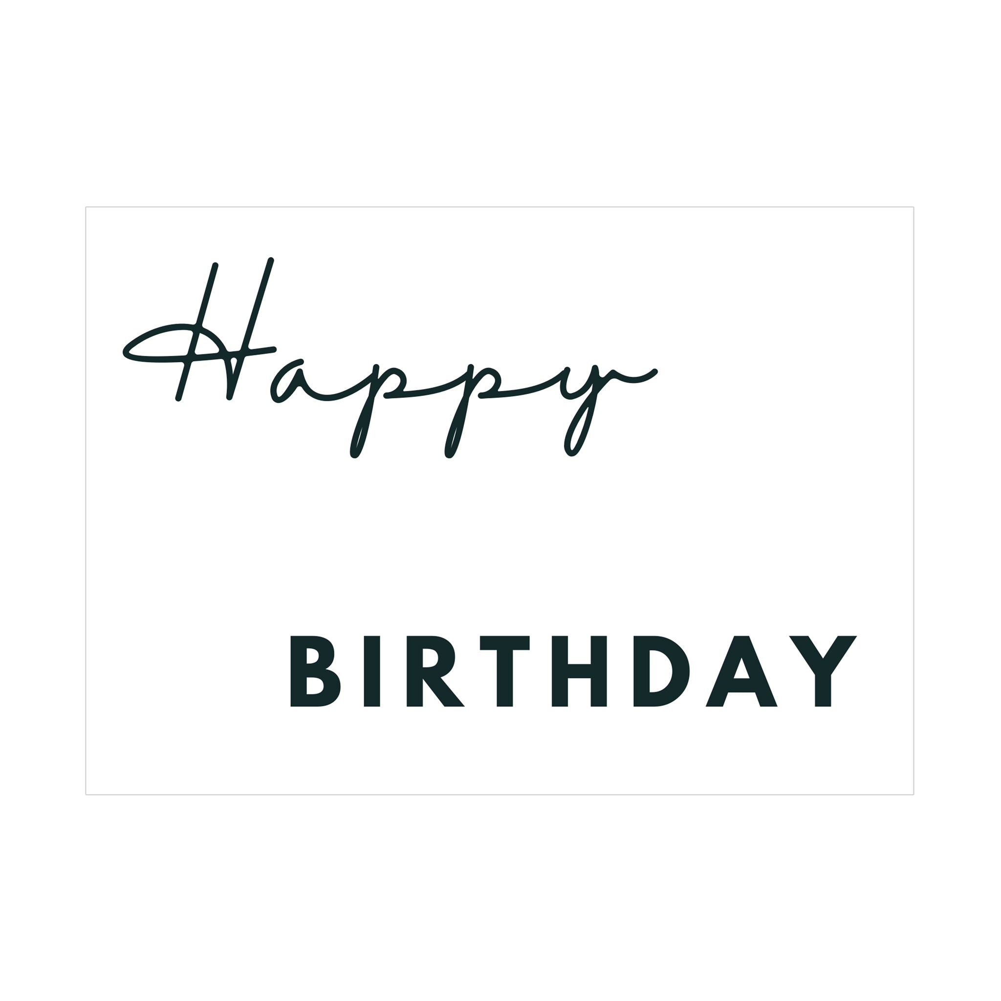 Happy Birthday Gift Card — Kent Street Cellars