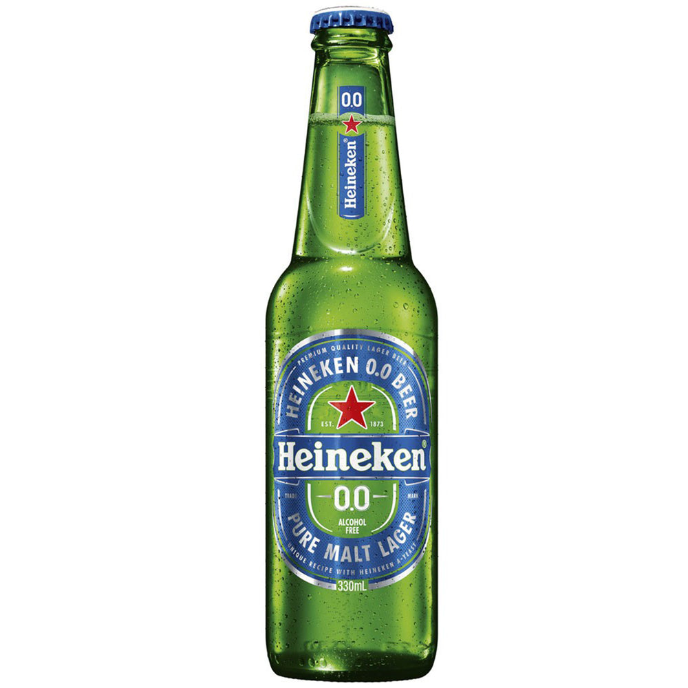 Heineken 0.0 Non Alcoholic Lager (6 Pack)