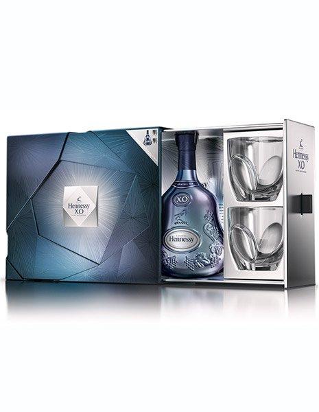 Hennessy X.O Extra Old + 2 Sur Glasses