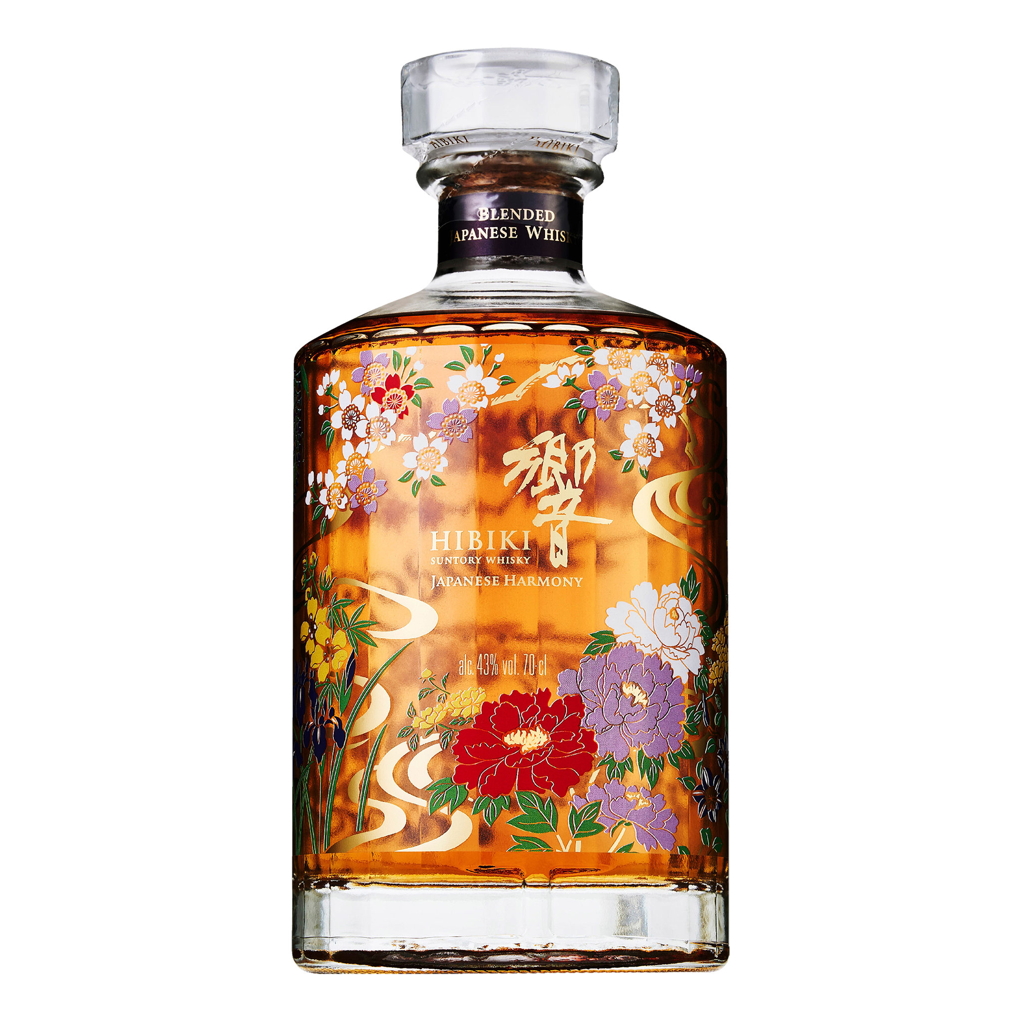HIBIKI JAPANESE HARMONY 700ml 12本 Hibiki Japanese Harmony Blended Whisky 700ml | Free Shipping