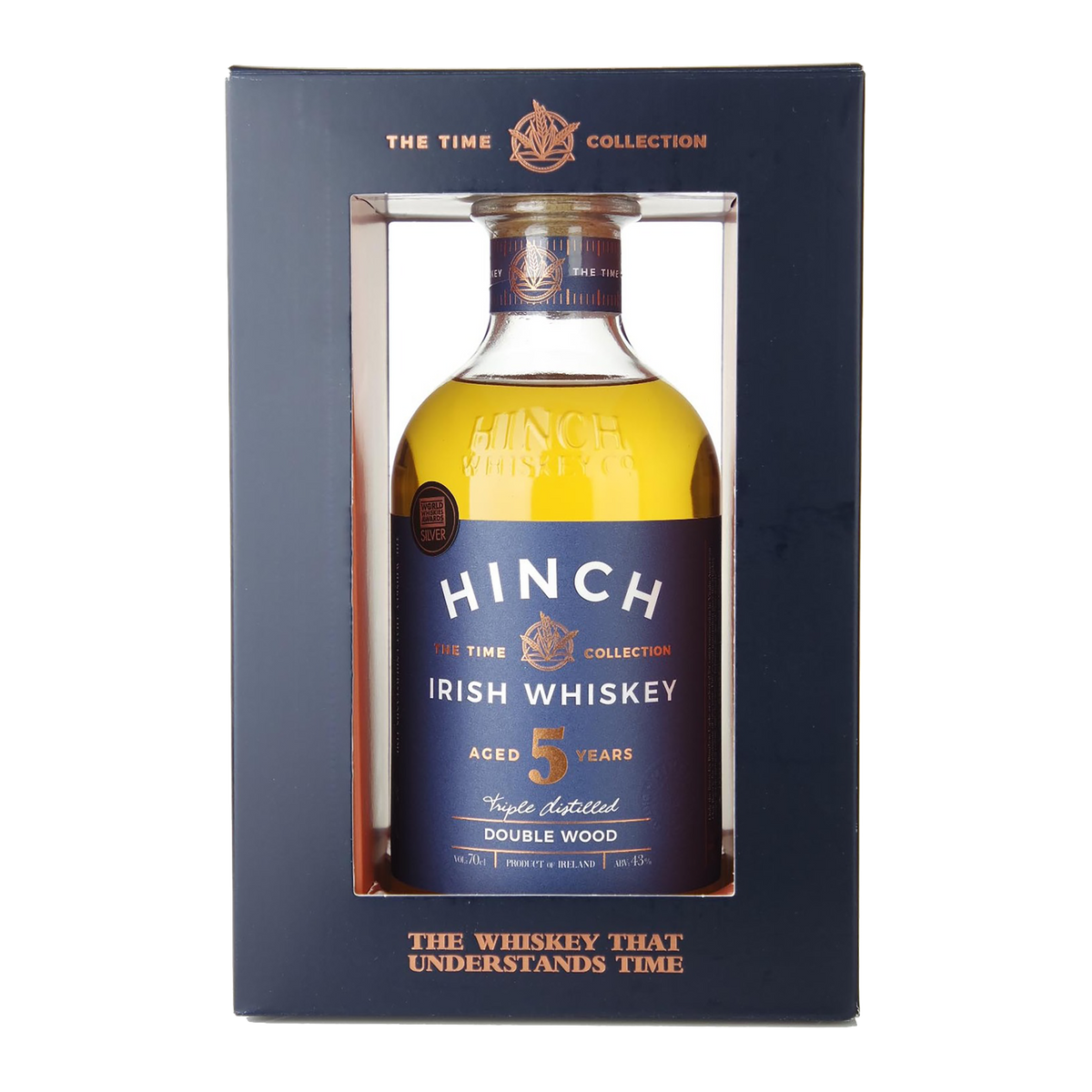 Hinch Distillery Co. 5 Year Old Double Wood Blend Irish Whiskey 700ml - Kent Street Cellars