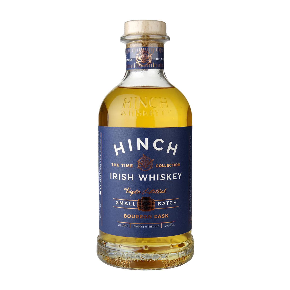 Hinch Distillery Co. Small Batch Bourbon Cask Irish Whiskey 700ml - Kent Street Cellars
