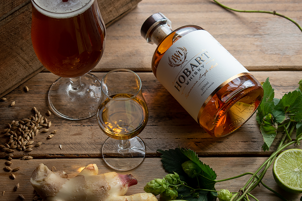 Hobart Whisky Beer Cask Series: Ginger Beer Cask Single Malt Whisky 500ml