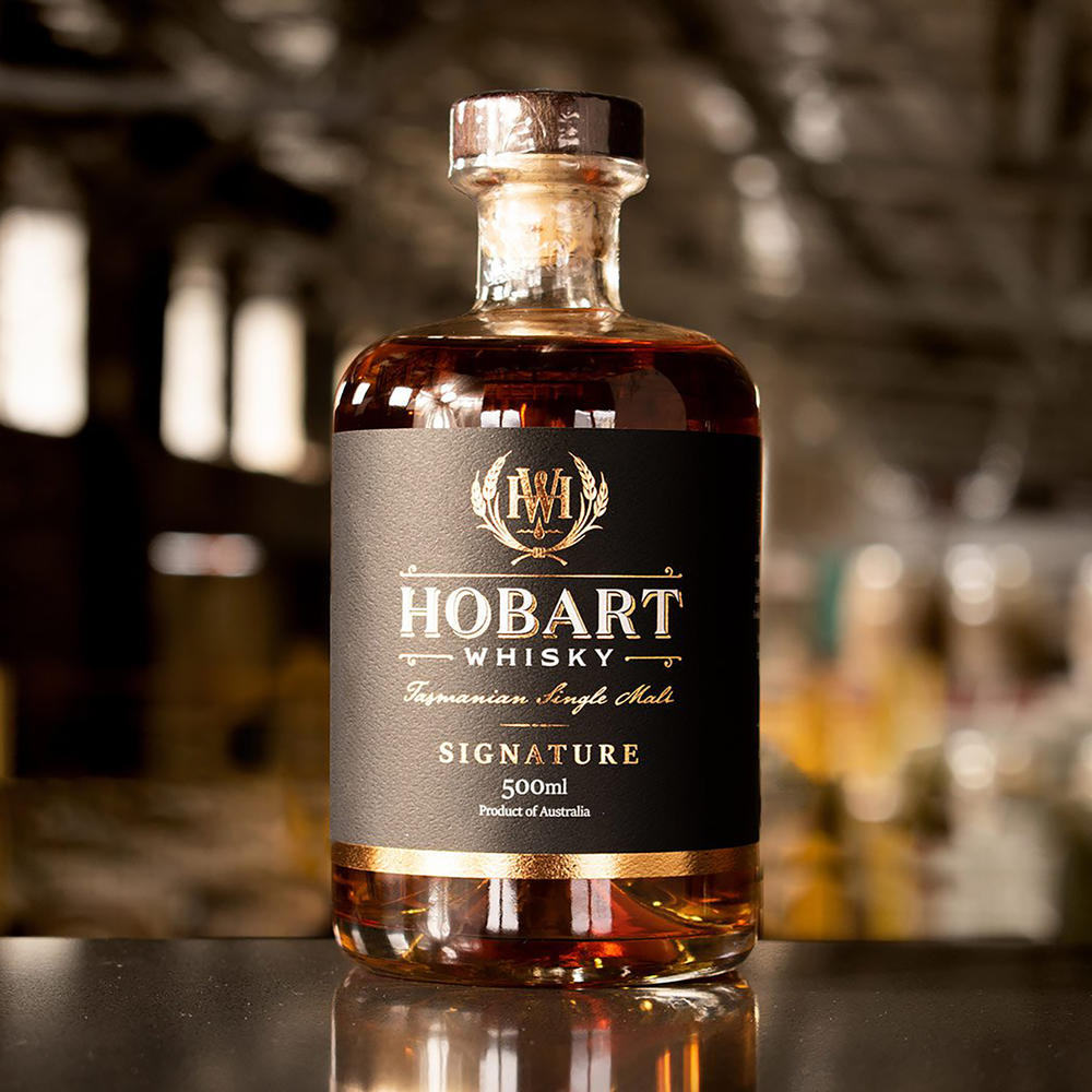 Hobart Whisky Signature Series Single Malt Whisky 500ml (Batch S-011) - Kent Street Cellars
