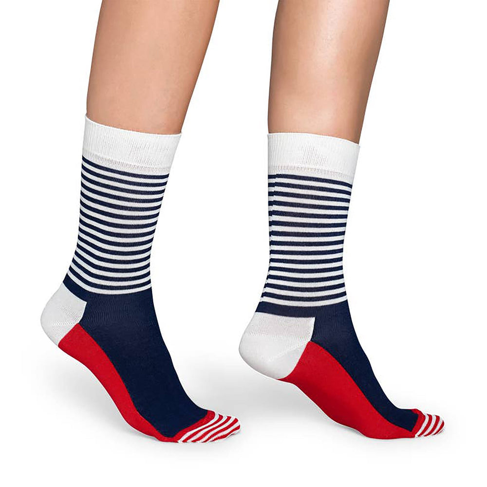 Happy Socks Half Stripe Socks