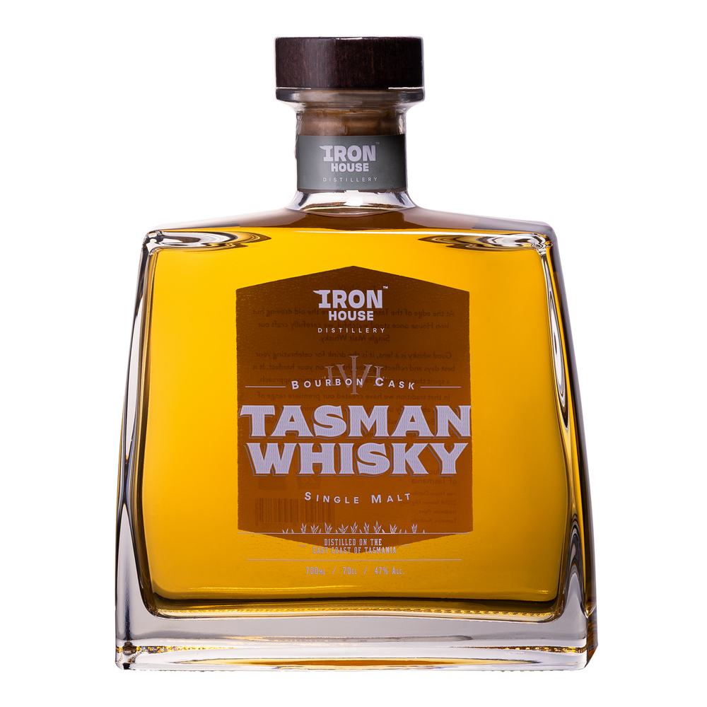 IronHouse Distillery Tasman Whisky Bourbon Cask Single Malt 700mL - Kent Street Cellars