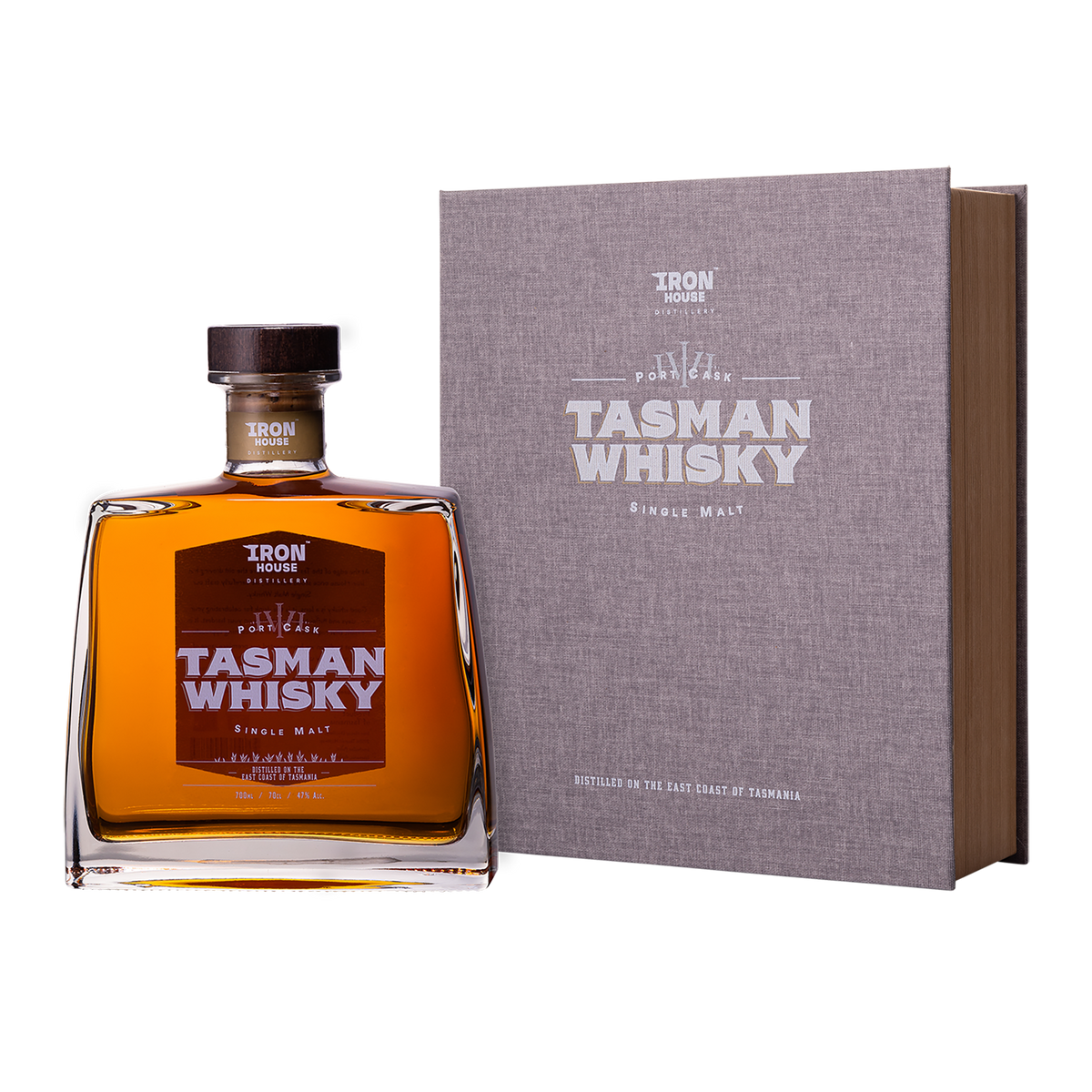 IronHouse Distillery Tasman Whisky Port Cask Single Malt 700mL - Kent Street Cellars