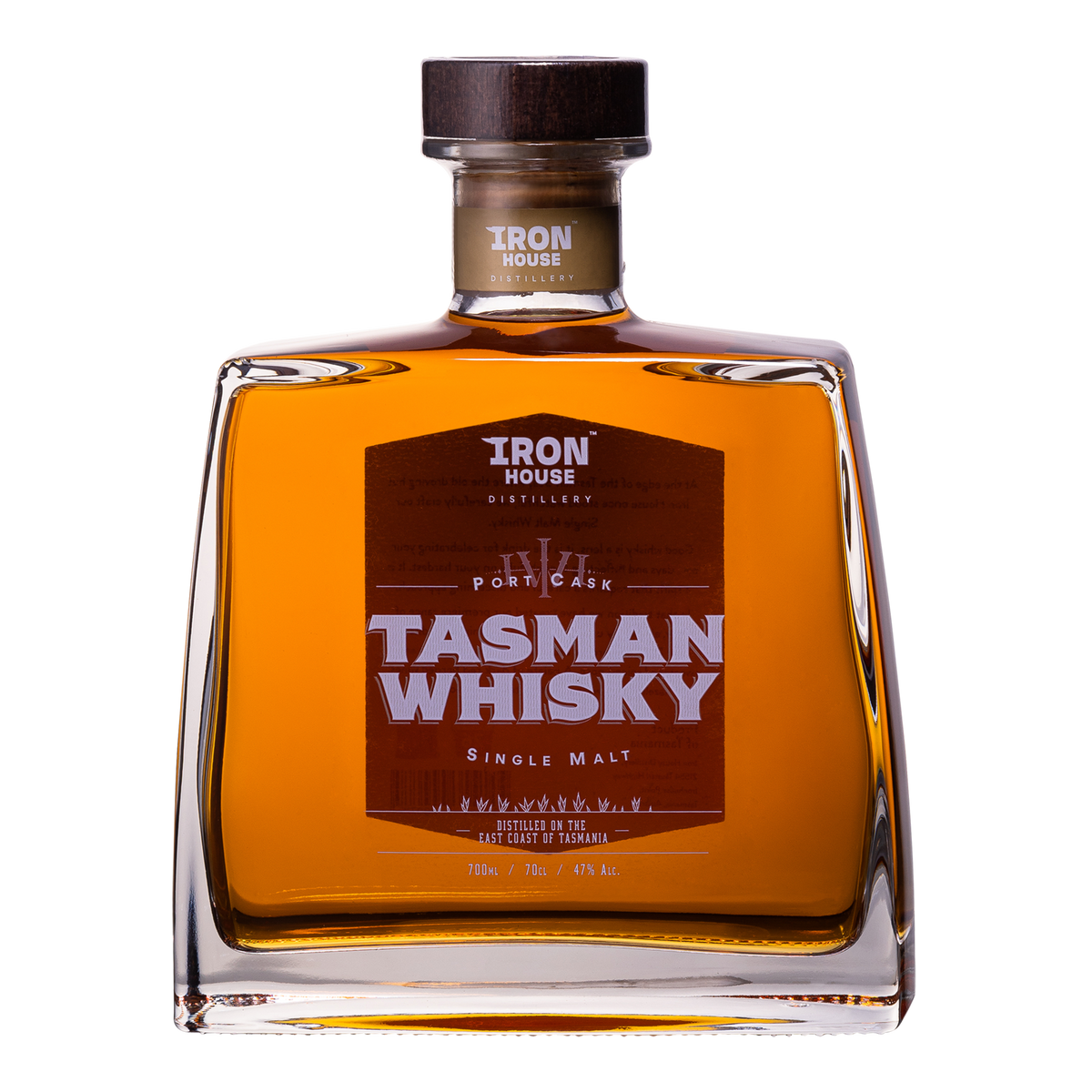 IronHouse Distillery Tasman Whisky Port Cask Single Malt 700mL - Kent Street Cellars