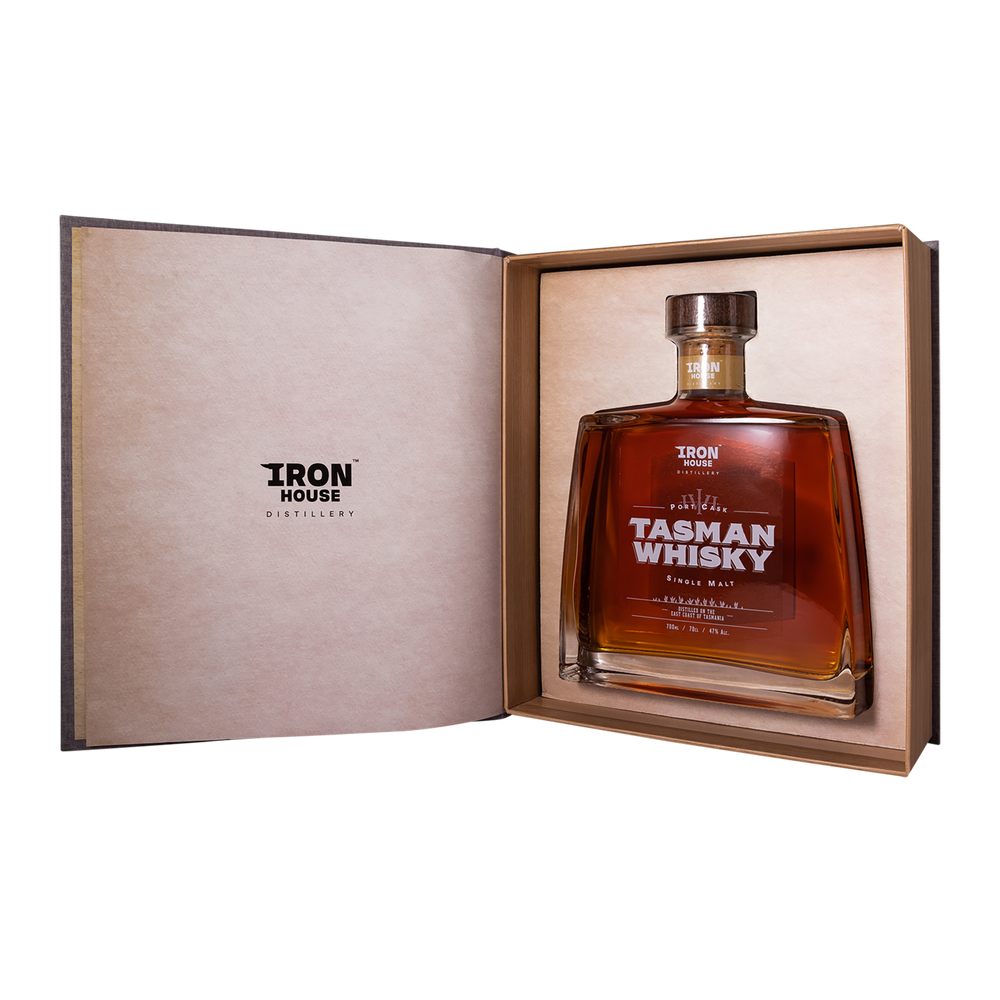 IronHouse Distillery Tasman Whisky Port Cask Single Malt 700mL - Kent Street Cellars