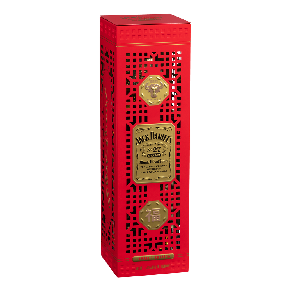 Jack Daniel's No. 27 Gold Chinese New Year of the Ox Tennessee Whiskey 700ml (2021 Release)