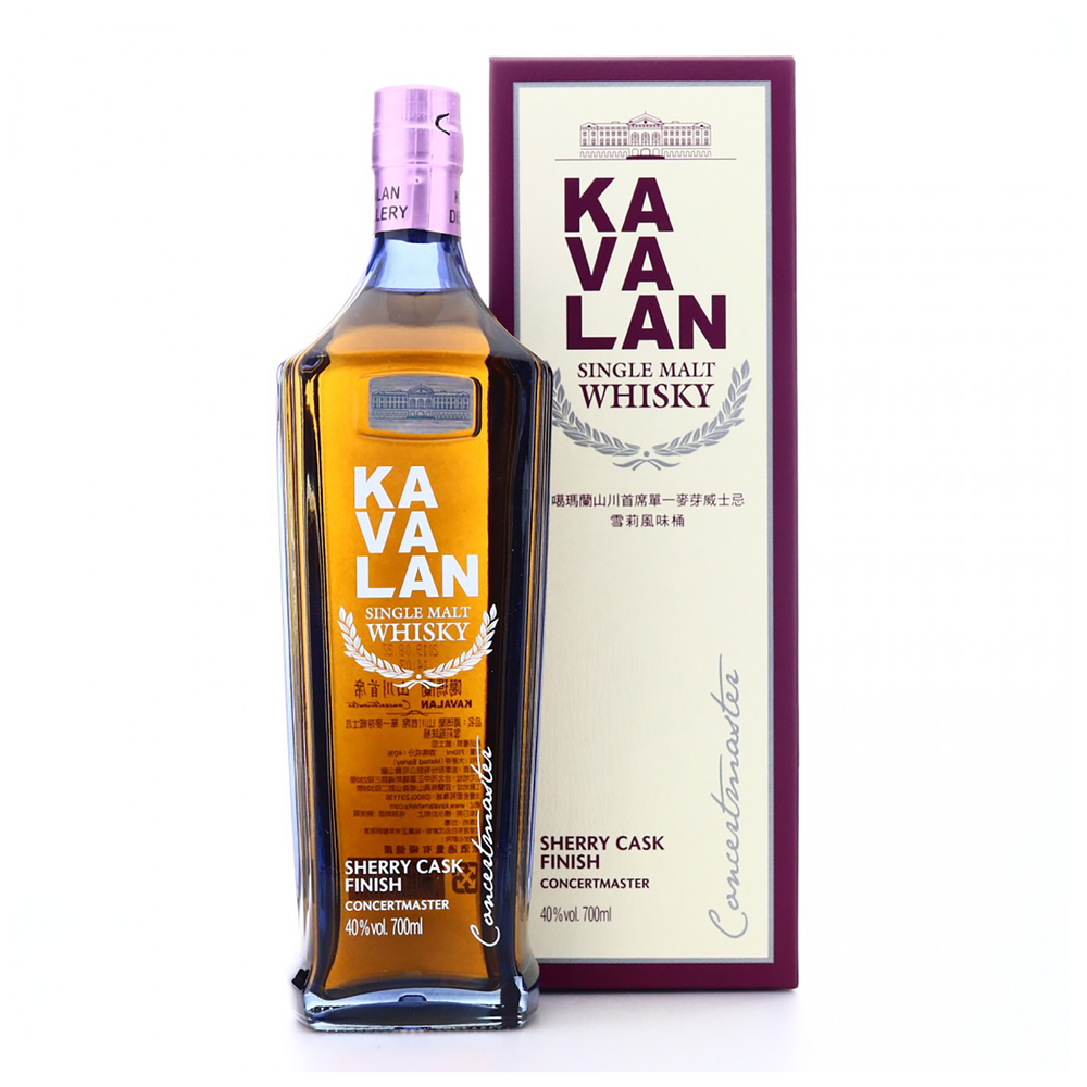 Kavalan Concertmaster Sherry Cask Finish Single Malt Taiwanese Whisky 700ml - Kent Street Cellars