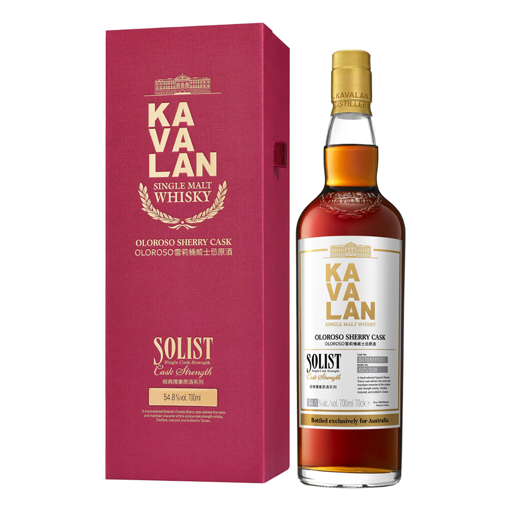 ウイスキー KAVALAN OLOROSO SHERRY CASK 57.8% Kavalan Solist Oloroso Sherry Cask (Australian Exclusive) | Kent