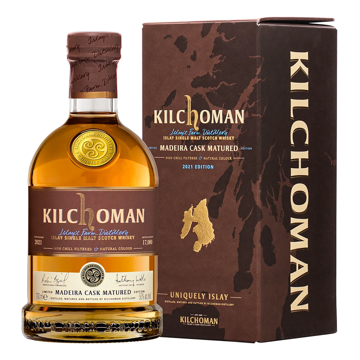 Kilchoman Madeira Cask Matured Single Malt Scotch Whisky 700ml (2021 Release)