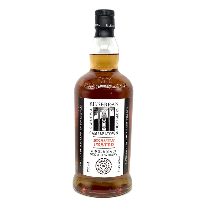 Glengyle Distillery Kilkerran Heavily Peated Cask Strength Single Malt Scotch Whisky 700ml (Batch 6)