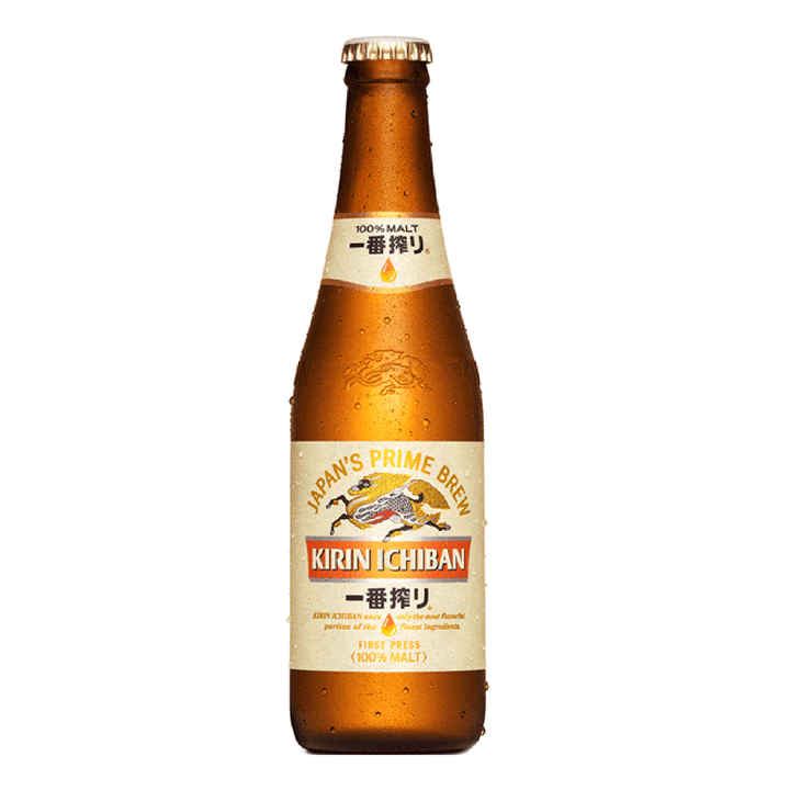 Kirin Ichiban Gold Label (Bottle) - Brewed in Japan