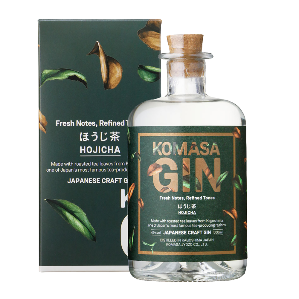 Komasa Hojicha (Green Tea) Japanese Gin 500ml - Kent Street Cellars