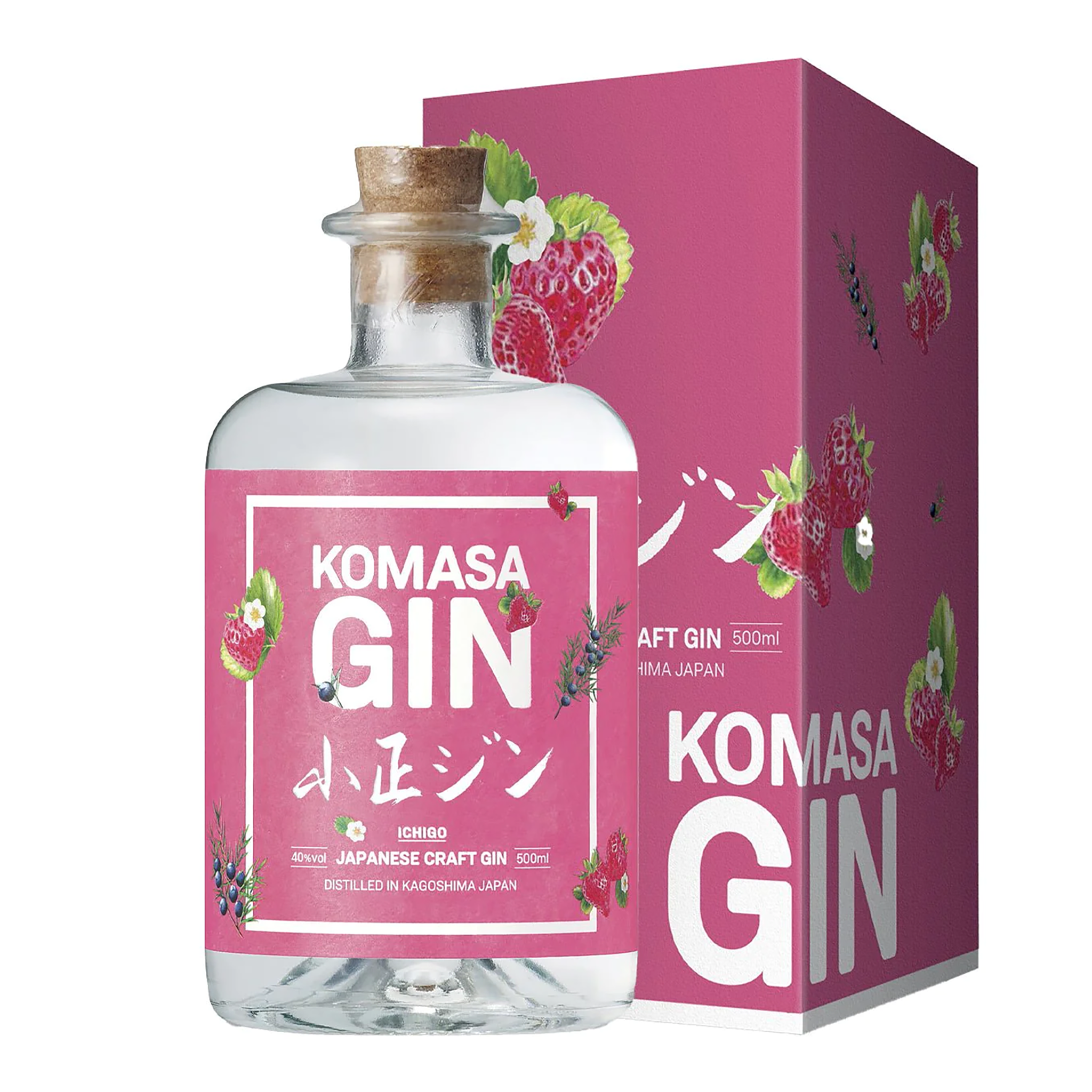 Komasa Kagoshima (Strawberry) Gin | Kent Street Cellars